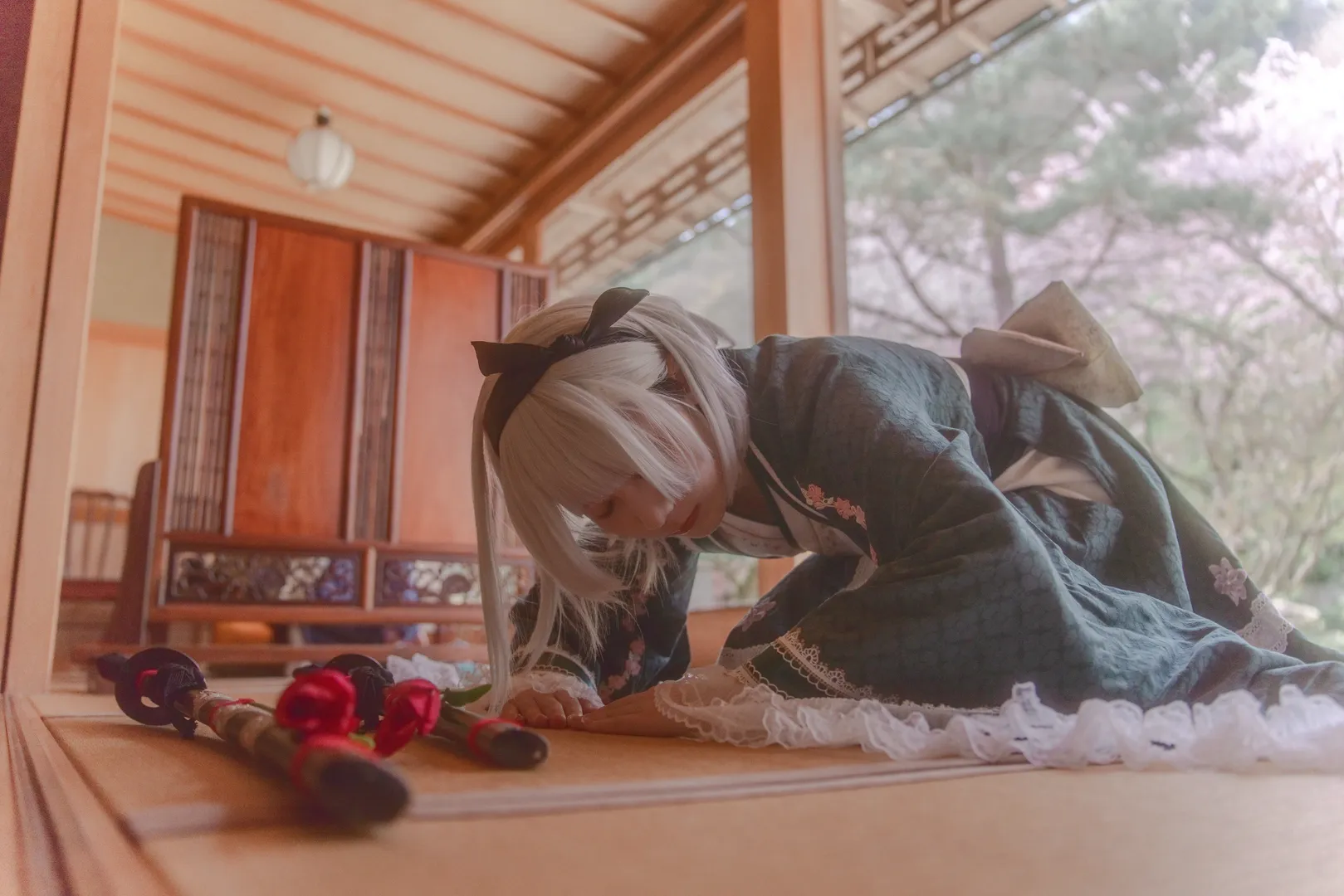 二次元摄影, 东方Project, 魂魄妖梦cos, 动漫角色扮演, 樱花季cos - 第7张
