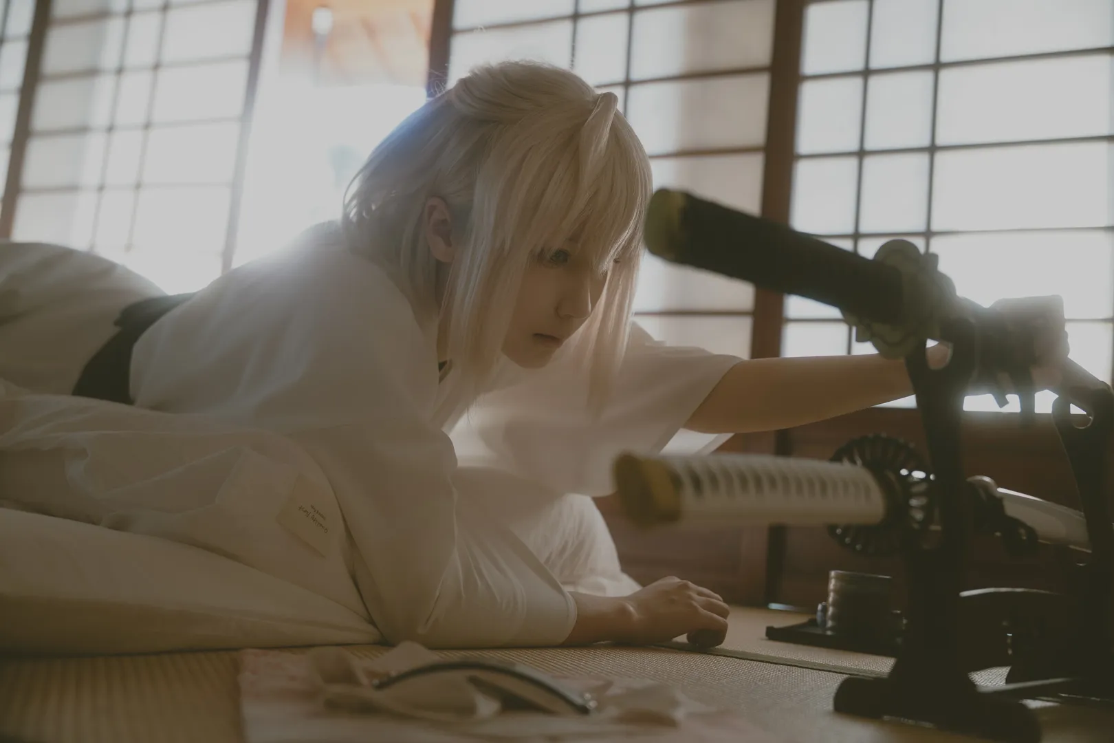 Fate/Grand Order, 日式摄影, 冲田总司cos, 二次元cos, 和服cosplay - 第16张