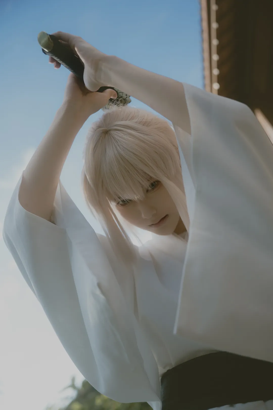 Fate/Grand Order, 和風撮影, 日本庭園, 沖田総司 コスプレ, 破魔剣