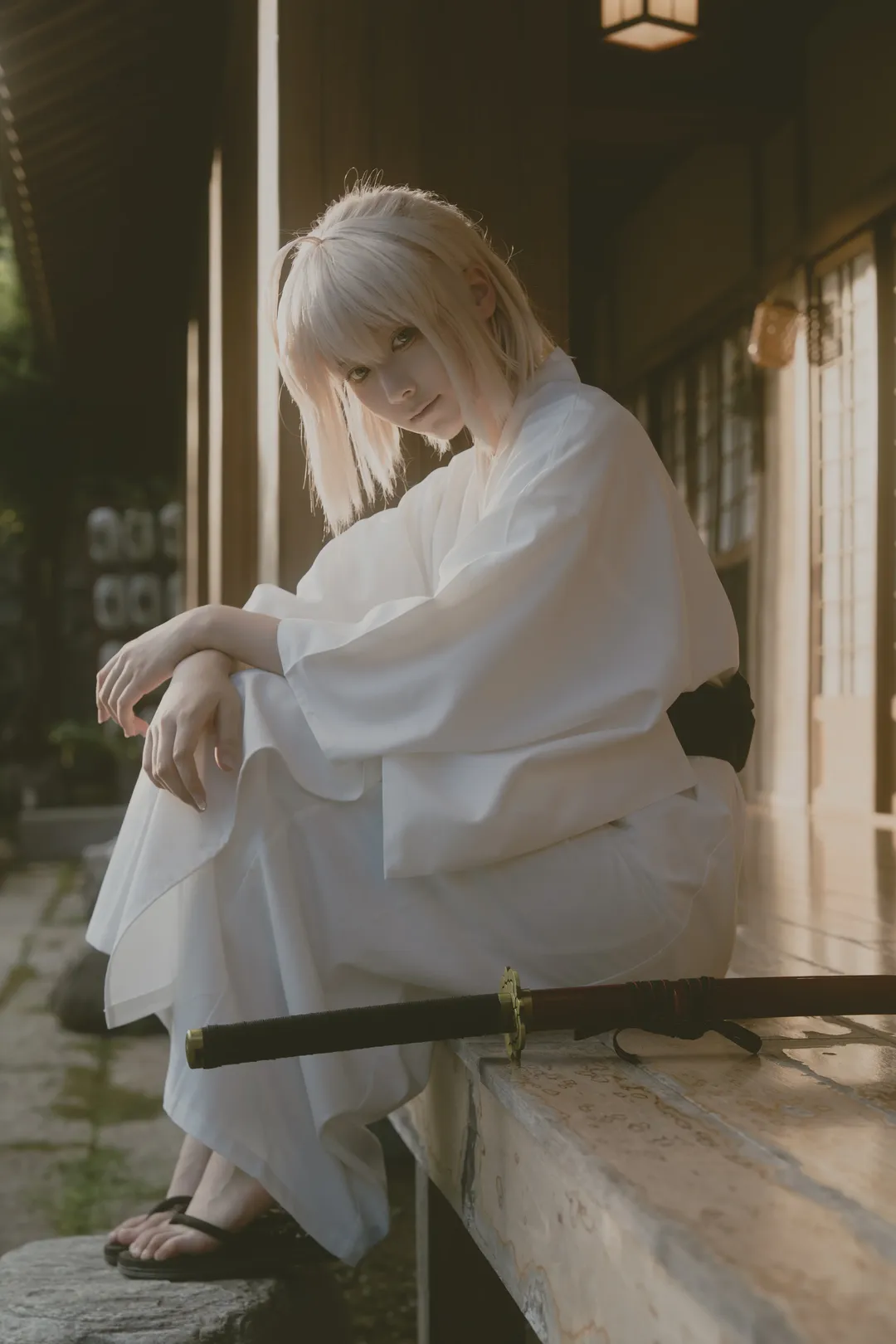 Fate/Grand Order, 和風撮影, 日本庭園, 沖田総司 コスプレ, 破魔剣 - 15枚目