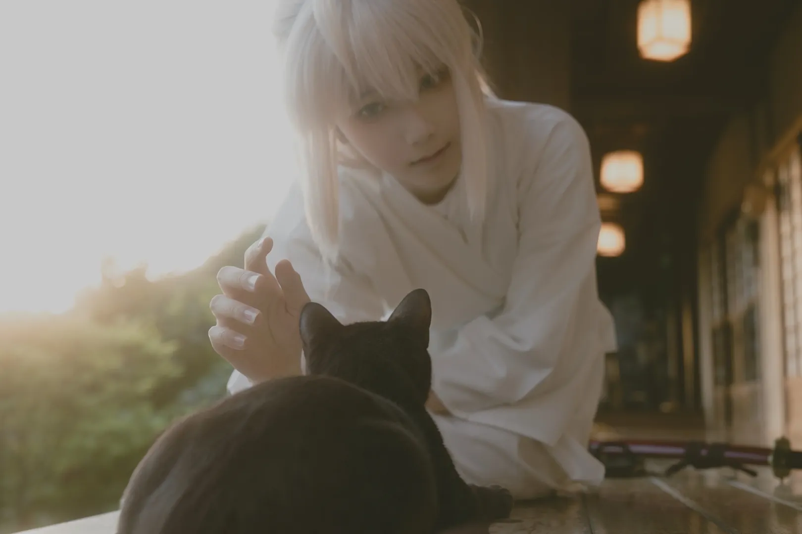 Fate/Grand Order, 和風撮影, 日本庭園, 沖田総司 コスプレ, 破魔剣 - 16枚目