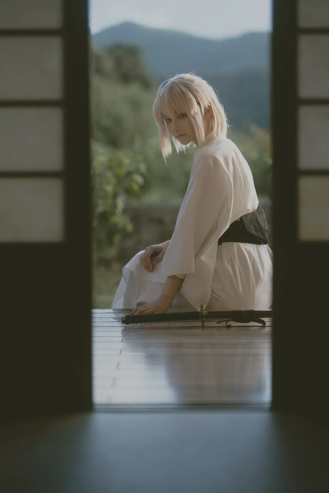 Fate/Grand Order, 和風撮影, 沖田総司 コスプレ, コスプレ撮影, 和風