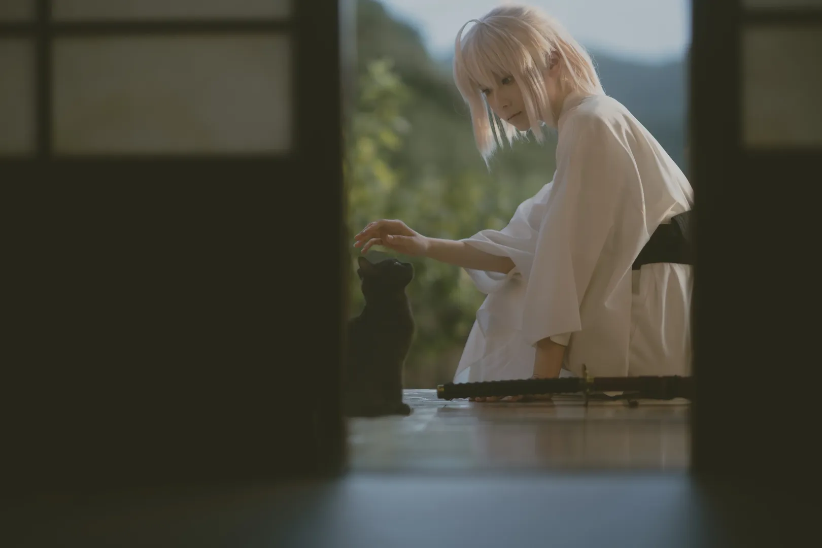 Fate/Grand Order, 和风摄影, 冲田总司cos, cosplay正片, 日式古风 - 第4张