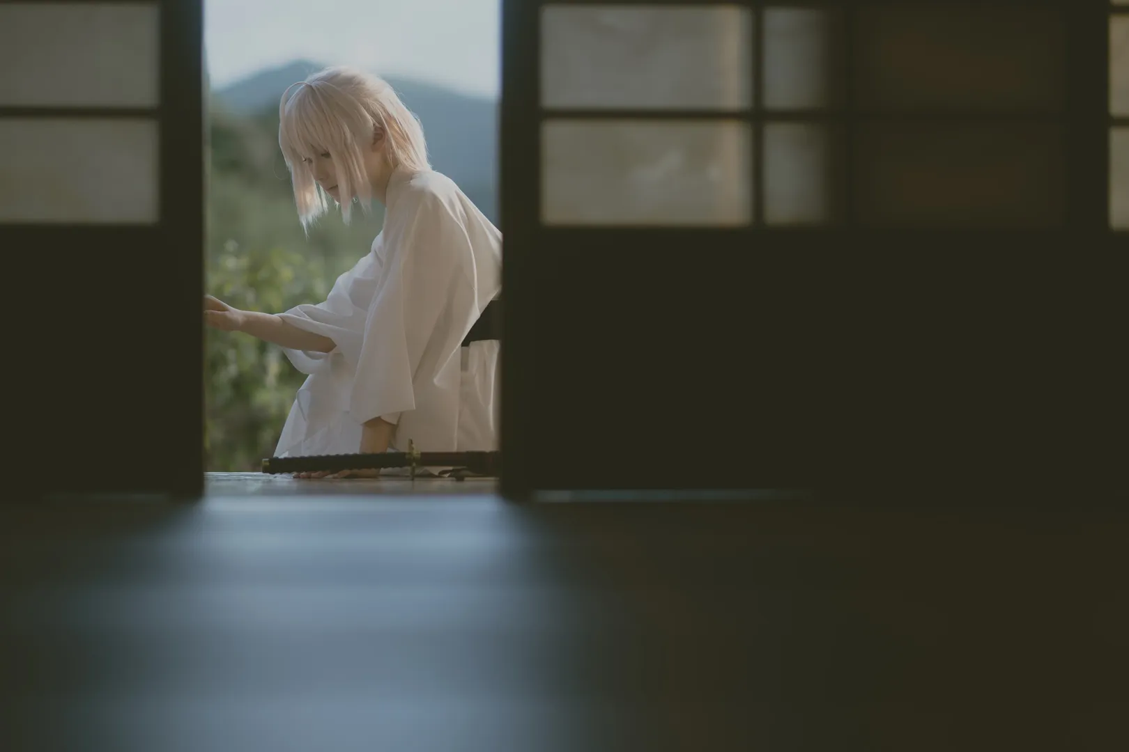Fate/Grand Order, 和风摄影, 冲田总司cos, cosplay正片, 日式古风 - 第7张