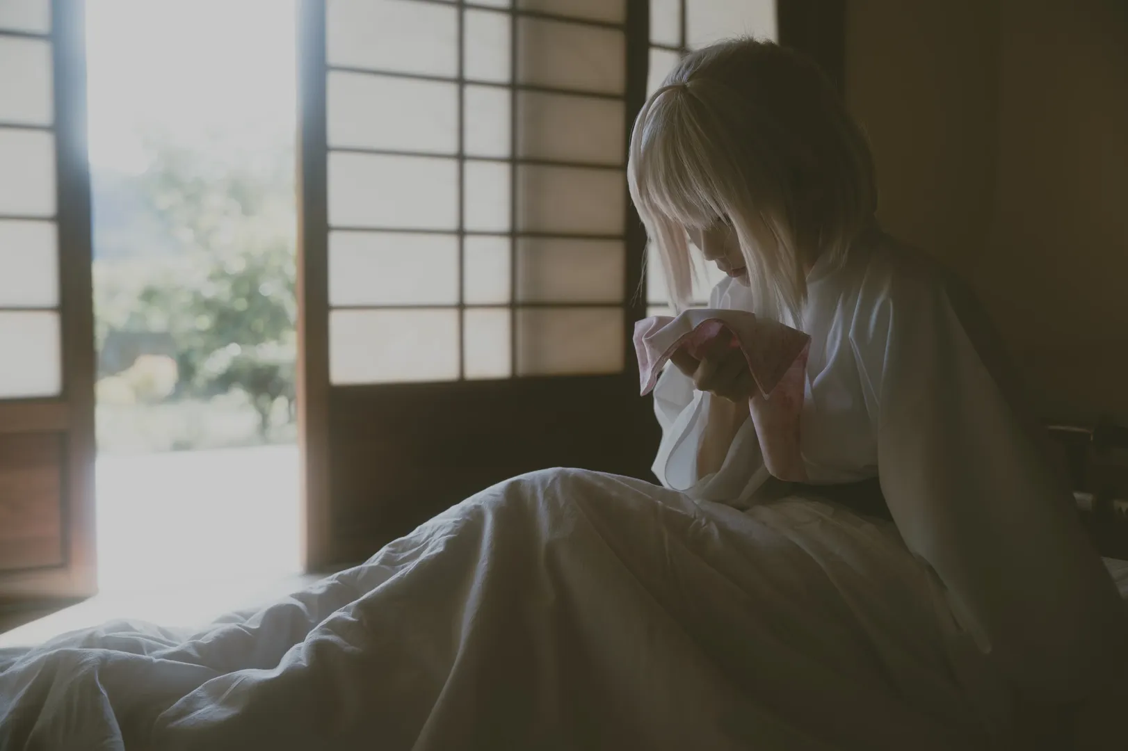 Fate/Grand Order, 和风摄影, 冲田总司cos, 二次元cos, cosplay摄影 - 第6张