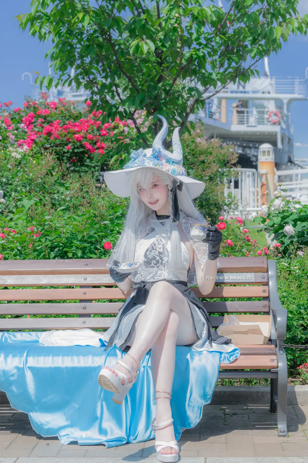 Fate, FGO, cosplay攝影, 白絲穿搭, 奧爾加瑪麗cos