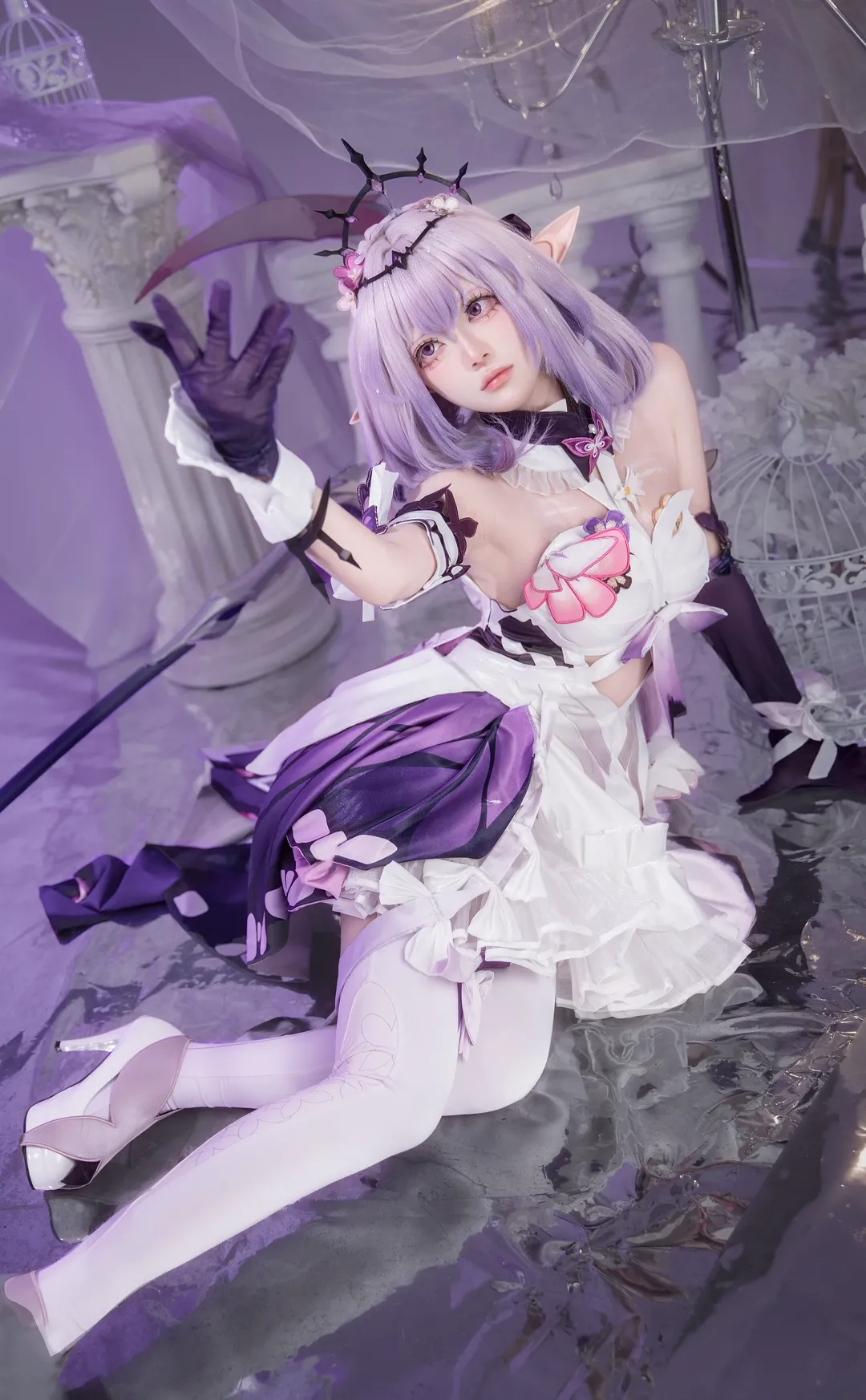二次元摄影, 崩坏星穹铁道, 遐蝶cos, cosplay正片, 黄金裔 - 第1张