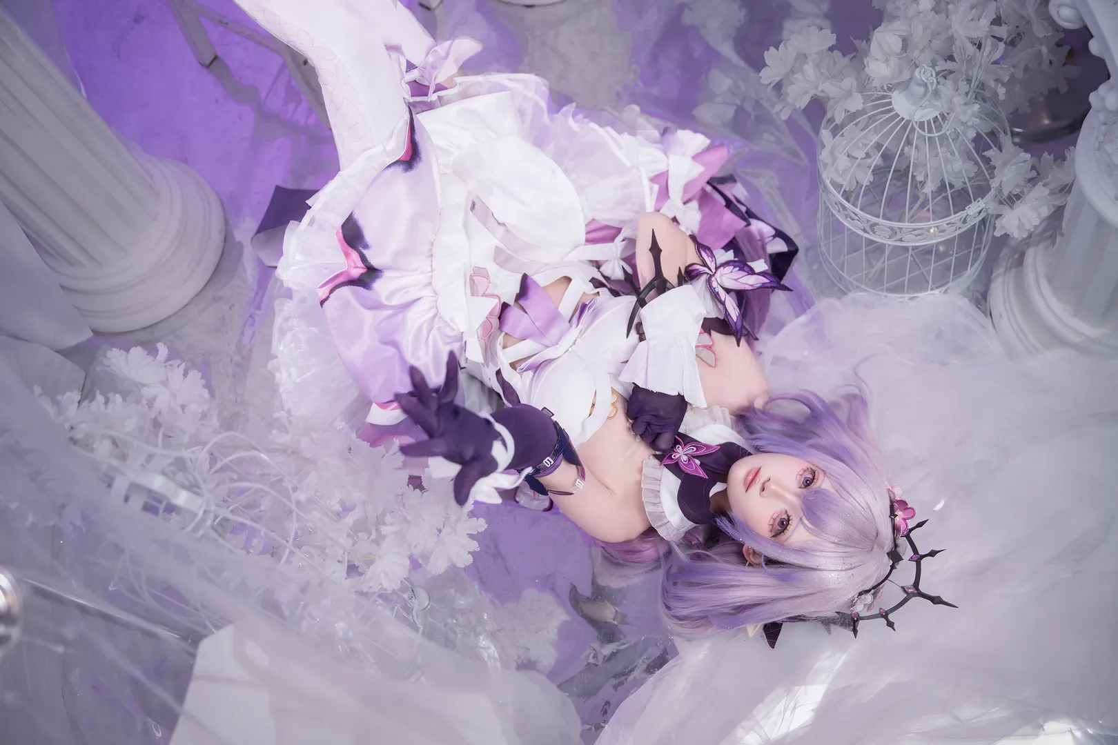 二次元摄影, 崩坏星穹铁道, 遐蝶cos, cosplay正片, 黄金裔 - 第2张