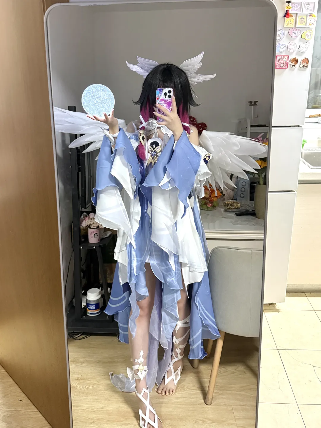 原神, 哥伦比娅cos, cosplay试衣, cos服测评, 漫展游场 - 第3张