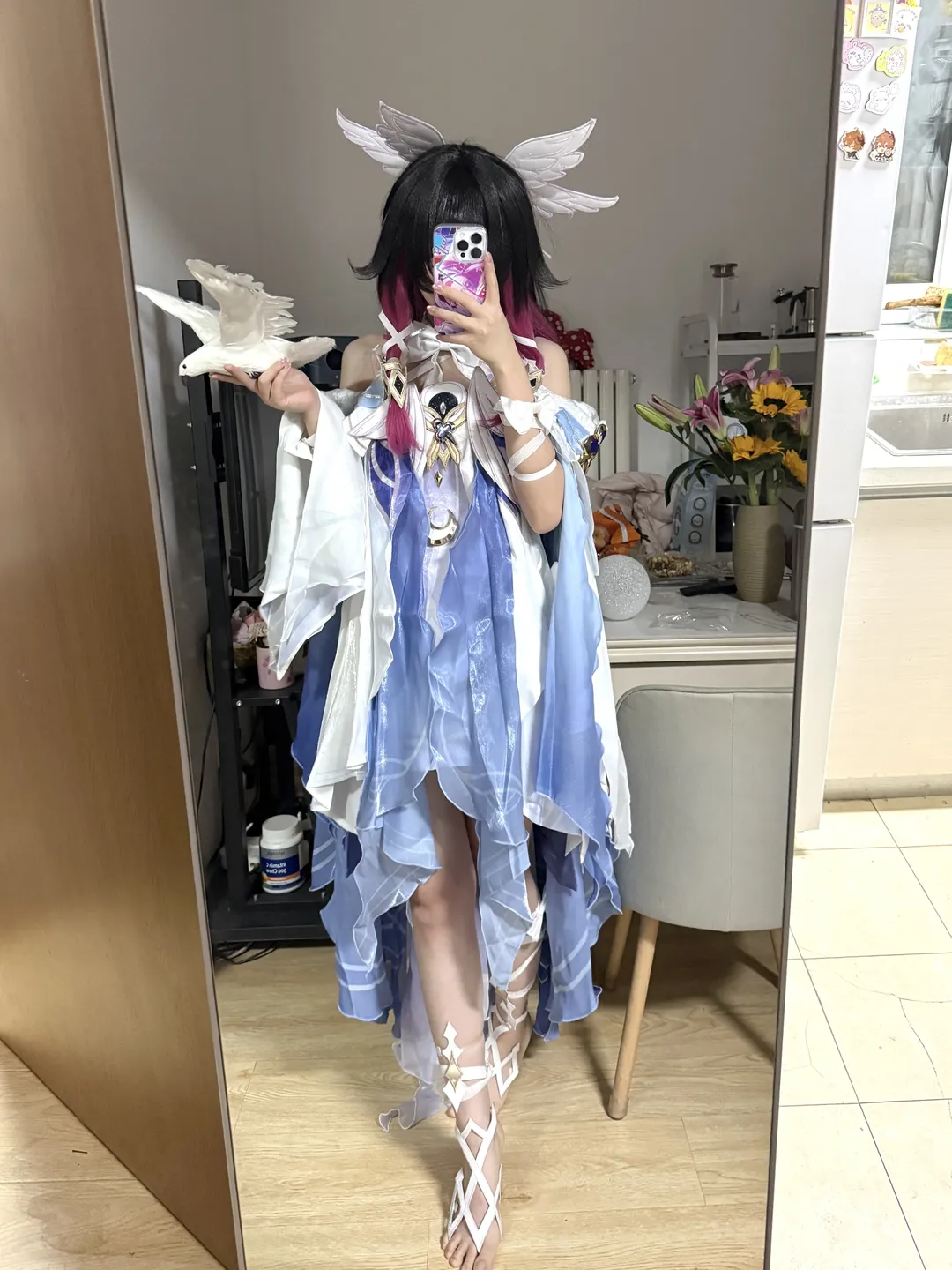 原神, 哥伦比娅cos, cosplay试衣, cos服测评, 漫展游场 - 第4张