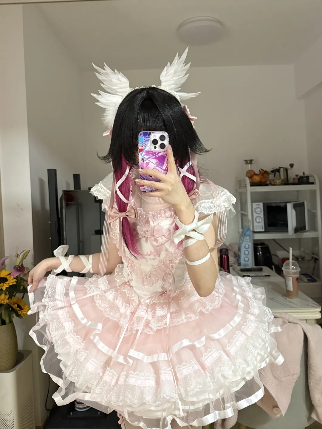 原神, 哥伦比娅cos, 二次元少女, 私设cosplay, 丝缎芭蕾 - 第4张