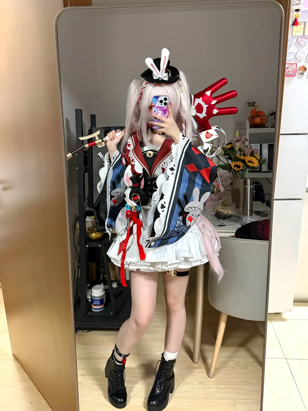 cosplay, 崩坏星穹铁道, 花火cos, 二次元穿搭, c服试穿 - 第3张