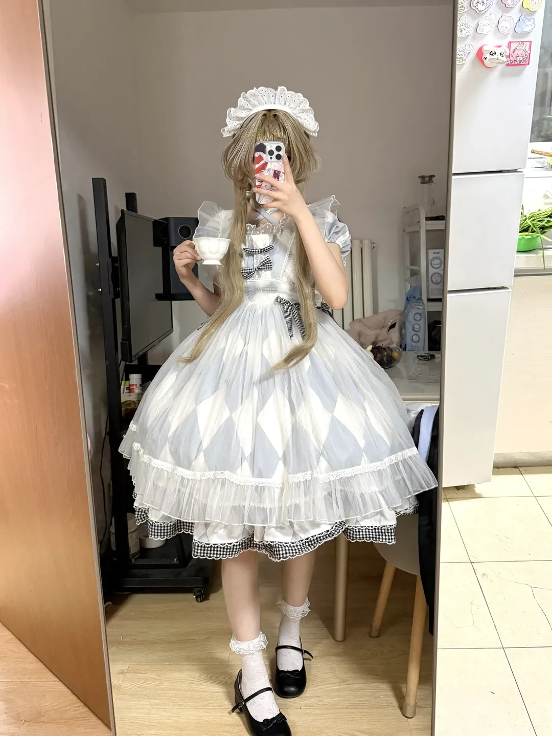 桑多涅cos, 原神, 私设cos, 对镜自拍, Lolita穿搭 - 第2张