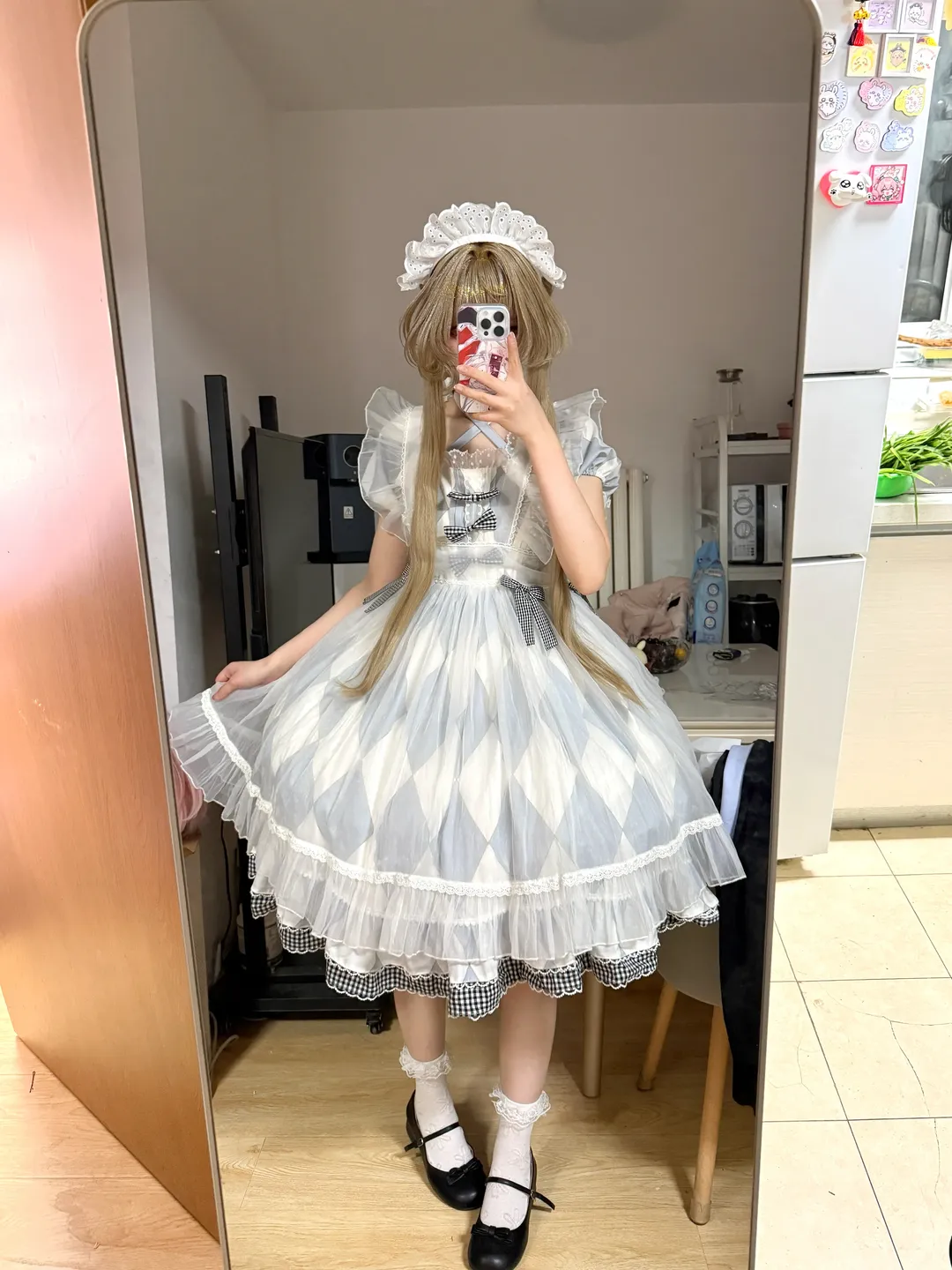 桑多涅cos, 原神, 私设cos, 对镜自拍, Lolita穿搭 - 第4张