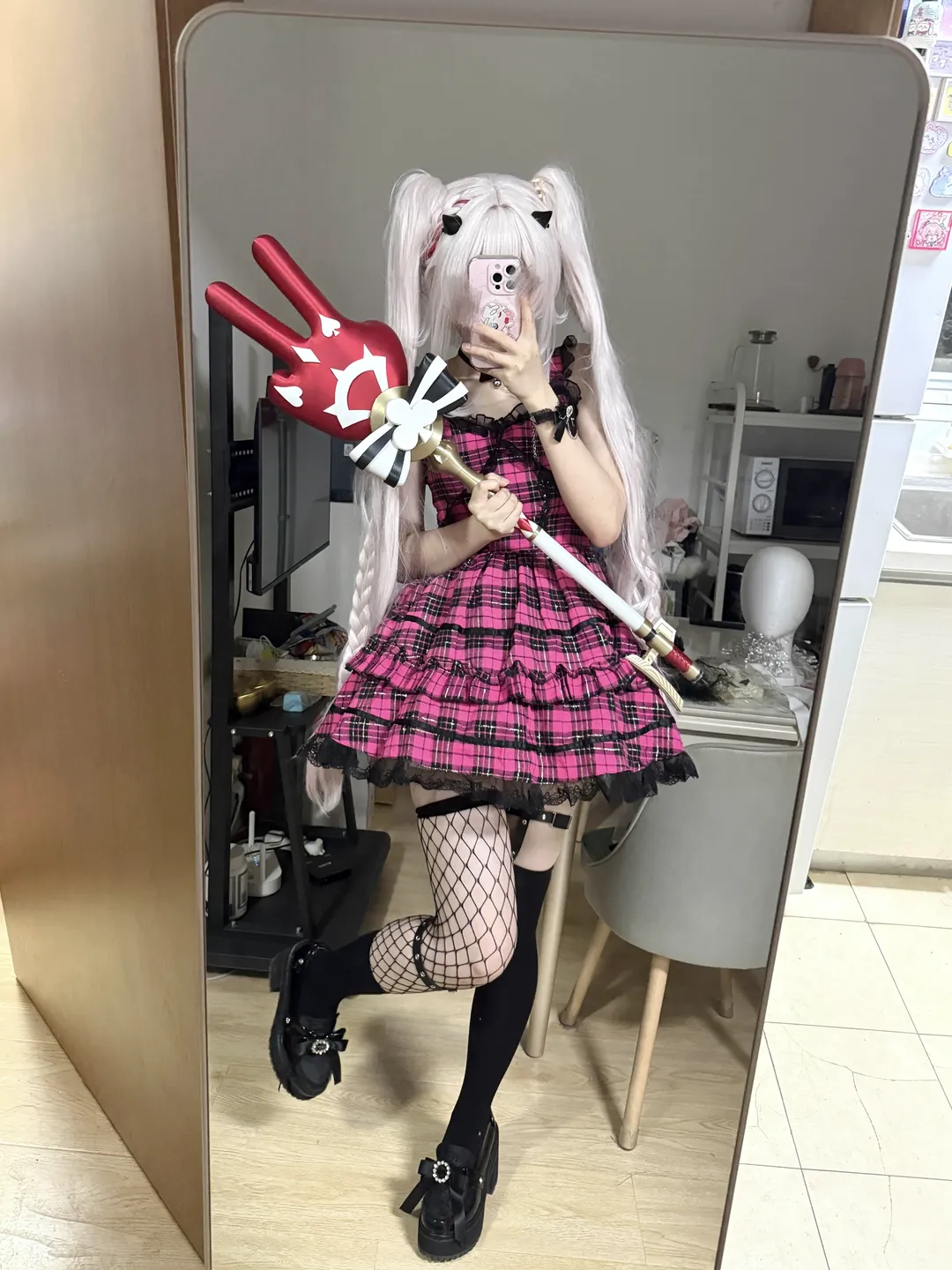 Honkai: Star Rail, Sparkle cosplay, Cosplay outfit, Twintails wig, Jirai-kei sweet-cool style