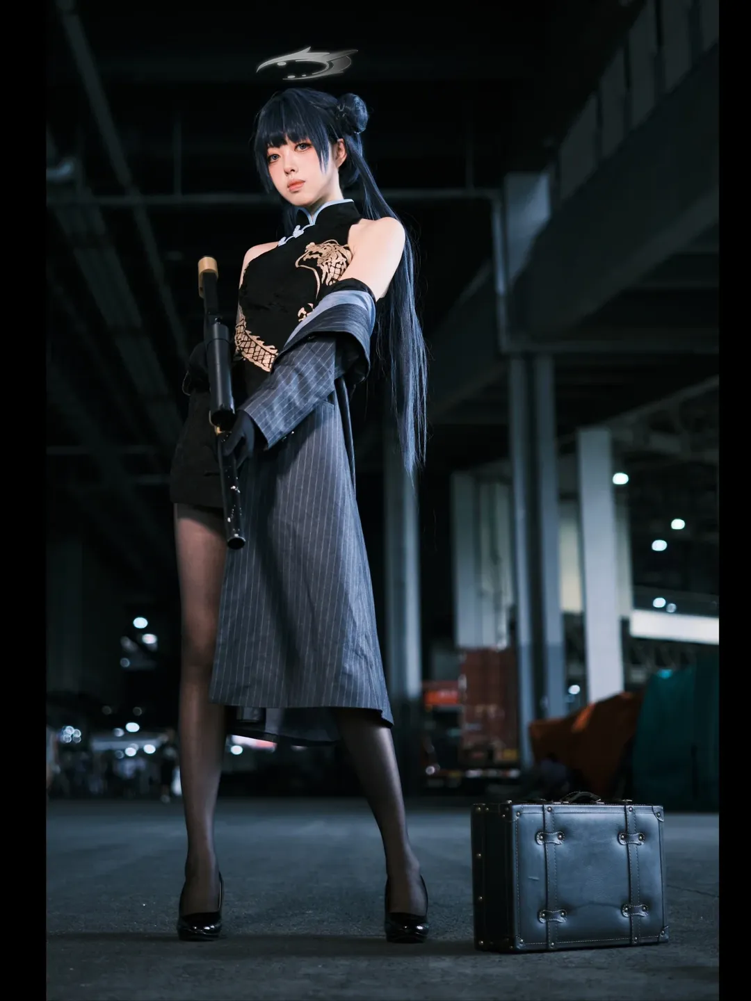 cosplay, 蔚蓝档案, 场照, 妃咲cos, bw2024 - 第1张