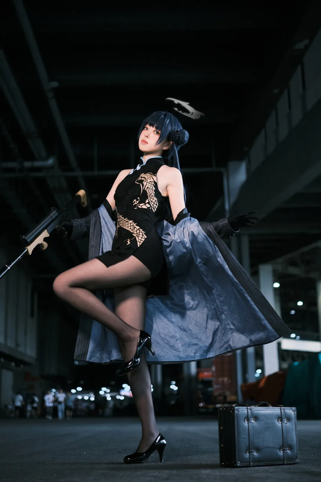 cosplay, 蔚蓝档案, 场照, 妃咲cos, bw2024