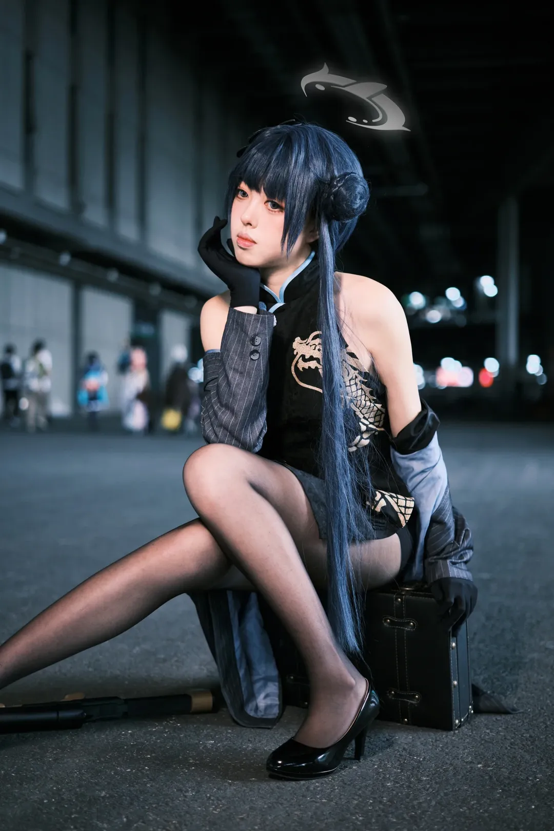 cosplay, 蔚蓝档案, 场照, 妃咲cos, bw2024 - 第6张