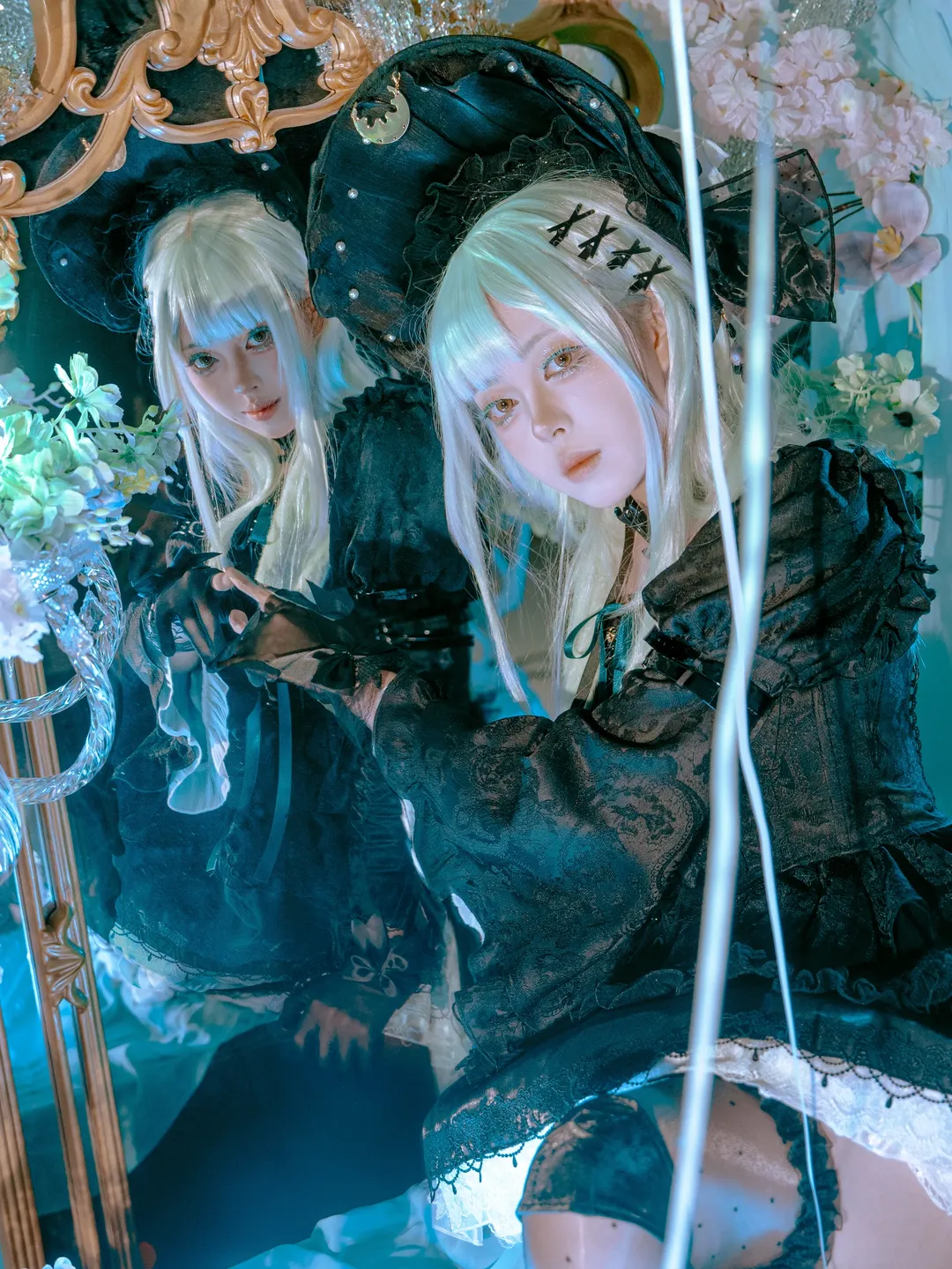 明日方舟, cosplay摄影, 若叶睦cos, 哥特洛丽塔, avemujica - 第1张