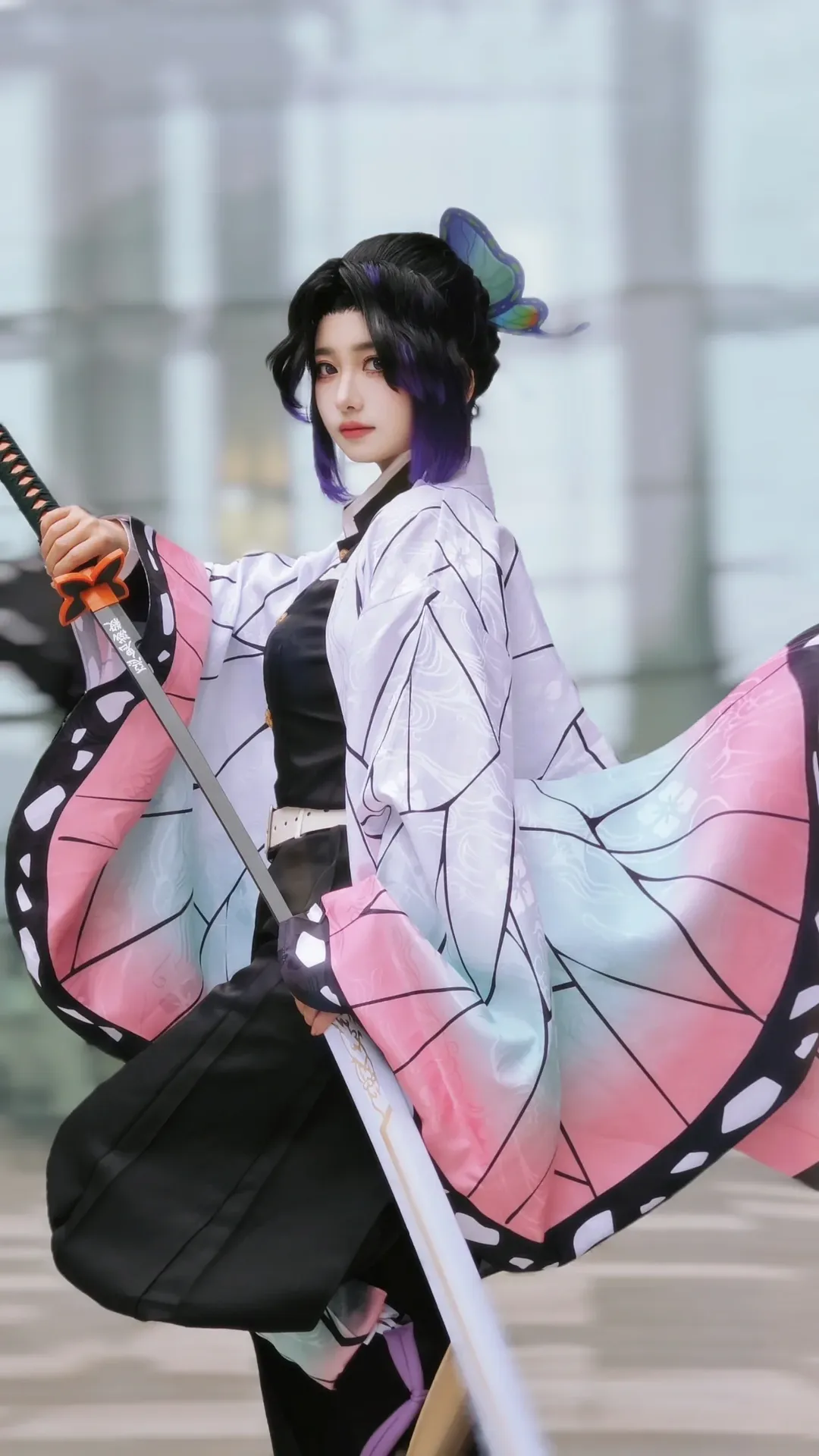 鬼滅之刃, 蝴蝶忍cos, ACJOY漫展, 蝴蝶香奈惠, 蝴蝶姐妹