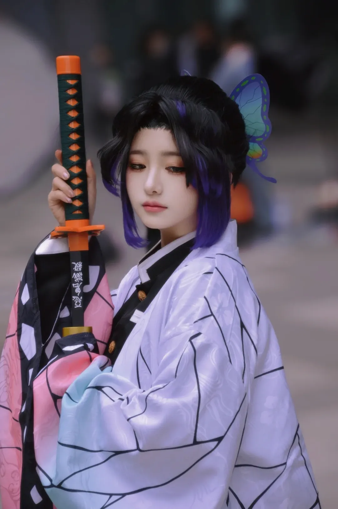 鬼灭之刃, 蝴蝶忍cos, ACJOY漫展, 蝴蝶香奈惠, 蝴蝶姐妹 - 第11张