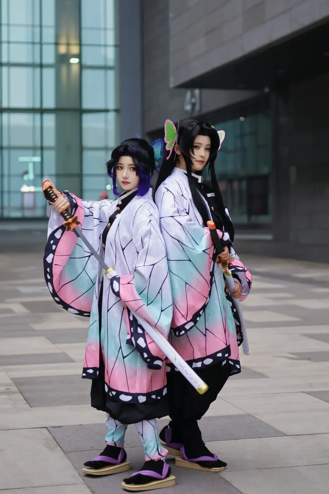 鬼滅之刃, 漫展攝影, cosplay分享, 蝴蝶忍cos, 蝴蝶香奈惠cos