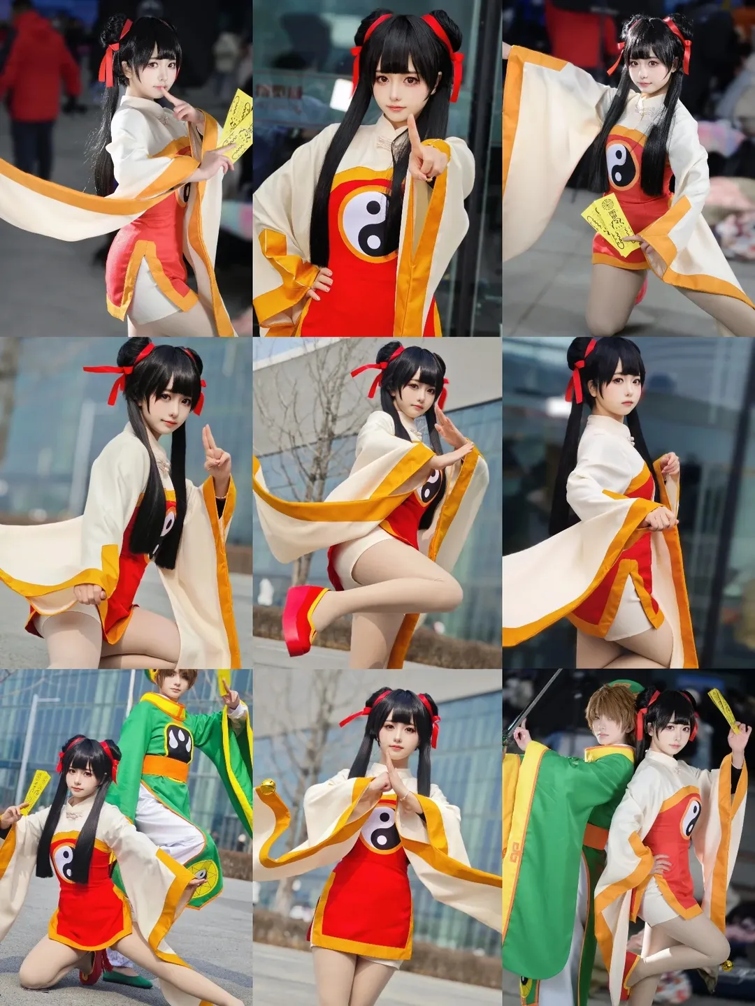 漫展場照, 二次元cosplay, 魔卡少女櫻, 李莓鈴cos, 動作廢拍照 - 第1張