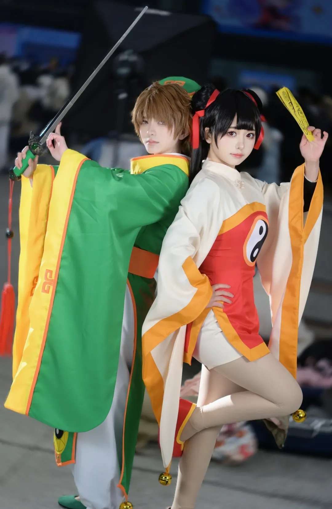 漫展場照, 二次元cosplay, 魔卡少女櫻, 李莓鈴cos, 動作廢拍照 - 第10張
