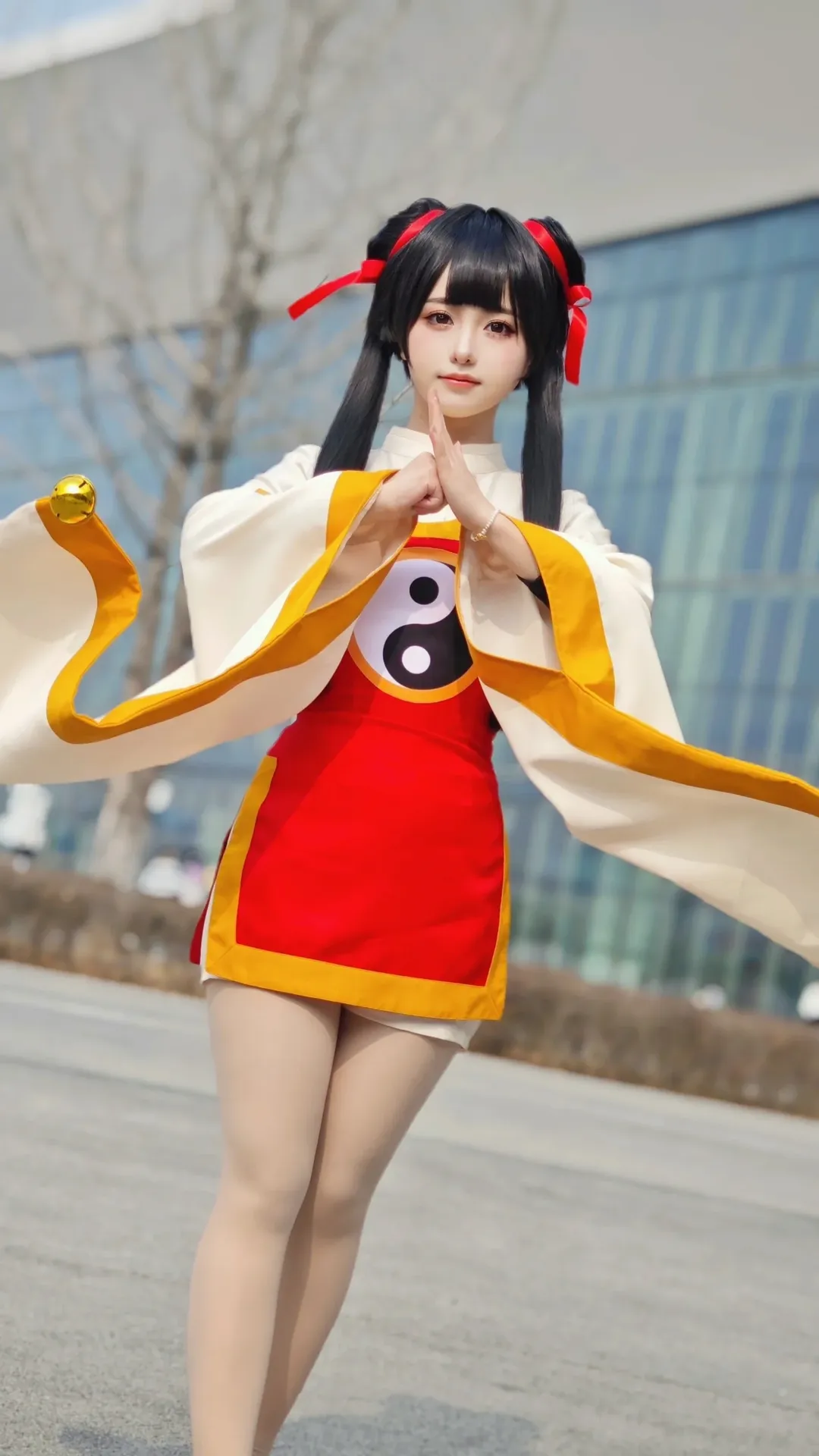 漫展場照, 二次元cosplay, 魔卡少女櫻, 李莓鈴cos, 動作廢拍照 - 第6張