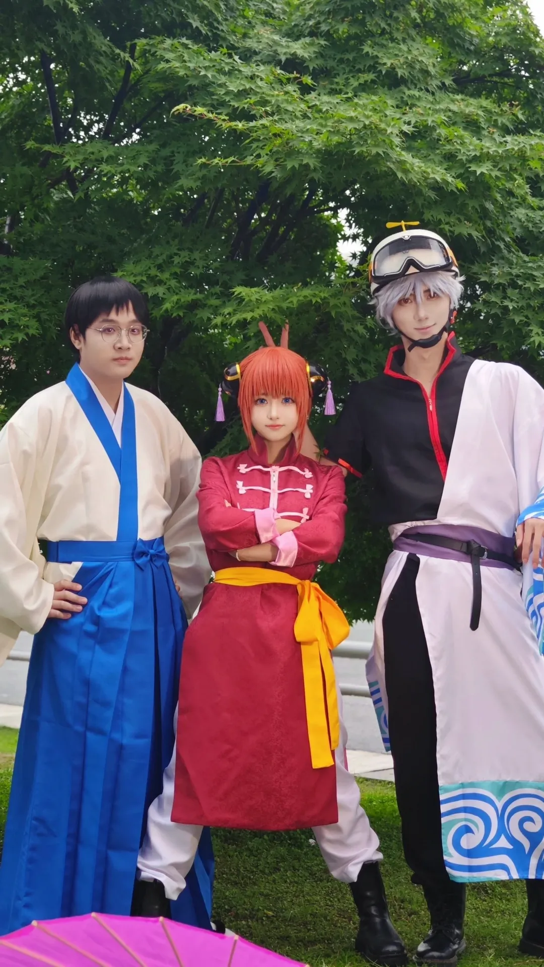场照动作, 神乐cos, 银魂, 漫展拍照, cosplay姿势 - 第15张