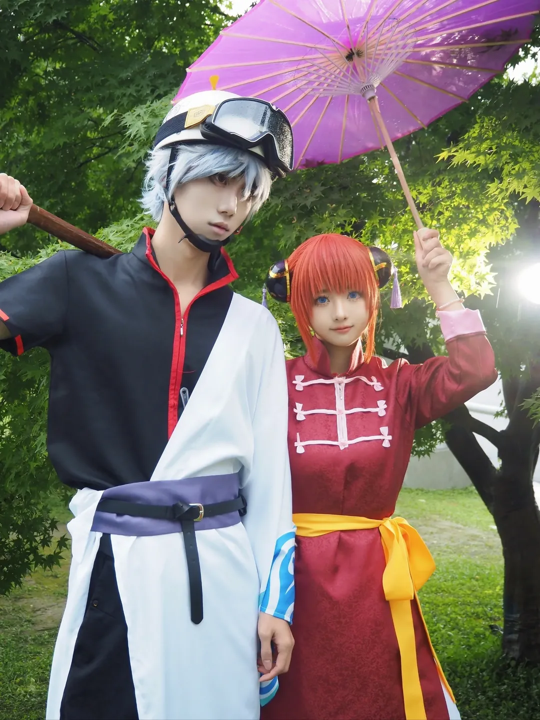 场照动作, 神乐cos, 银魂, 漫展拍照, cosplay姿势 - 第18张