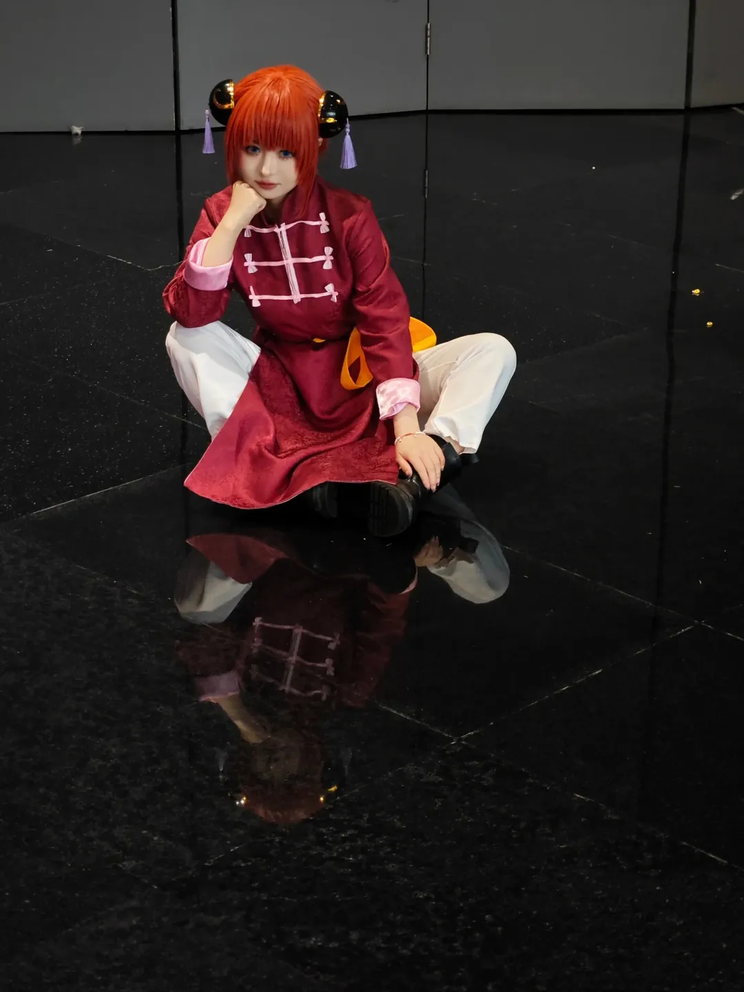 场照动作, 神乐cos, 银魂, 漫展拍照, cosplay姿势 - 第8张