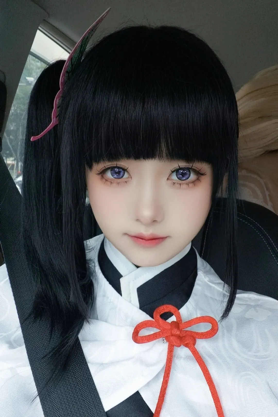 香奈乎cos, 鬼灭之刃, 漫展日常, cosplay自拍, 动漫仿妆 - 第2张