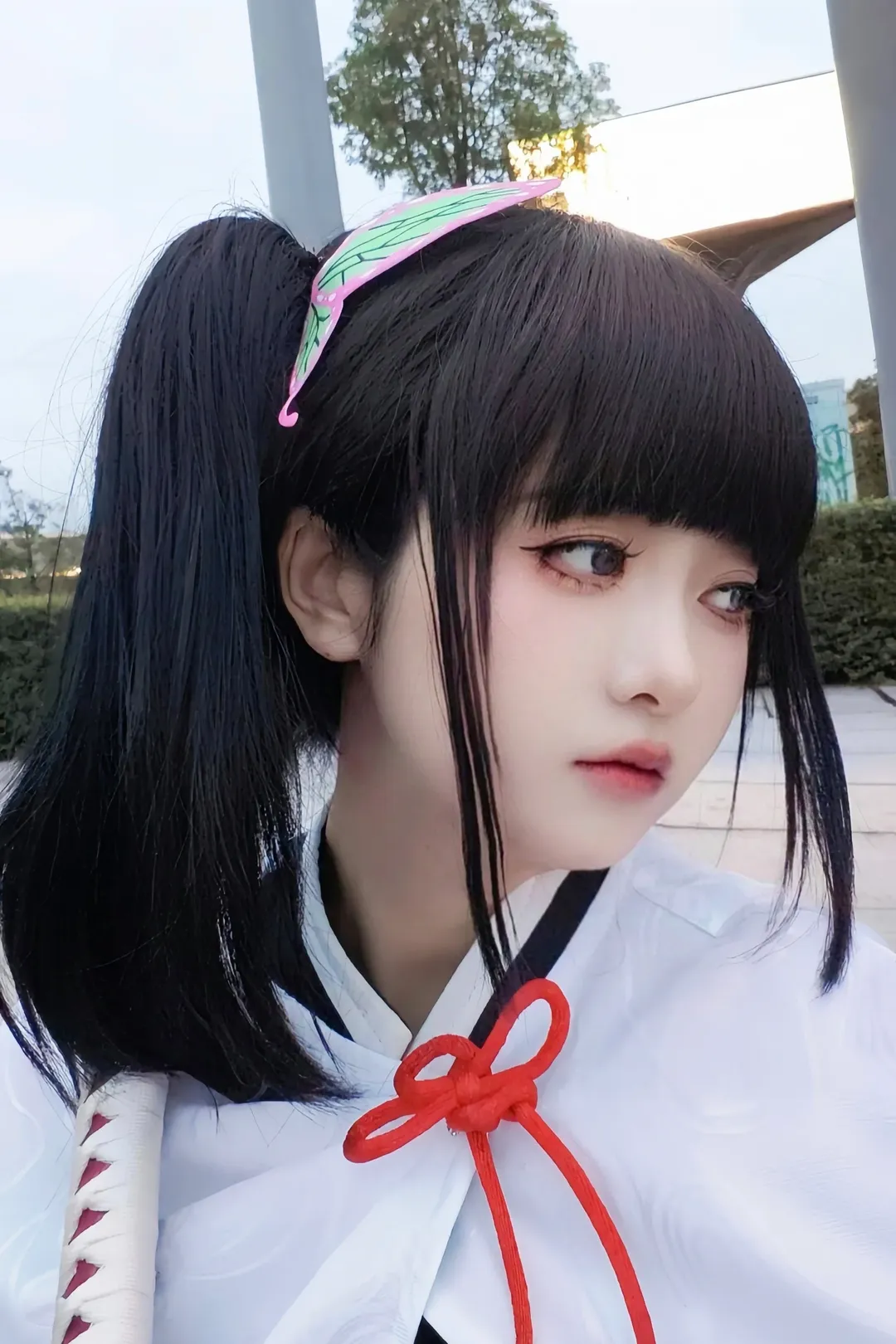 香奈乎cos, 鬼灭之刃, 漫展日常, cosplay自拍, 动漫仿妆 - 第4张