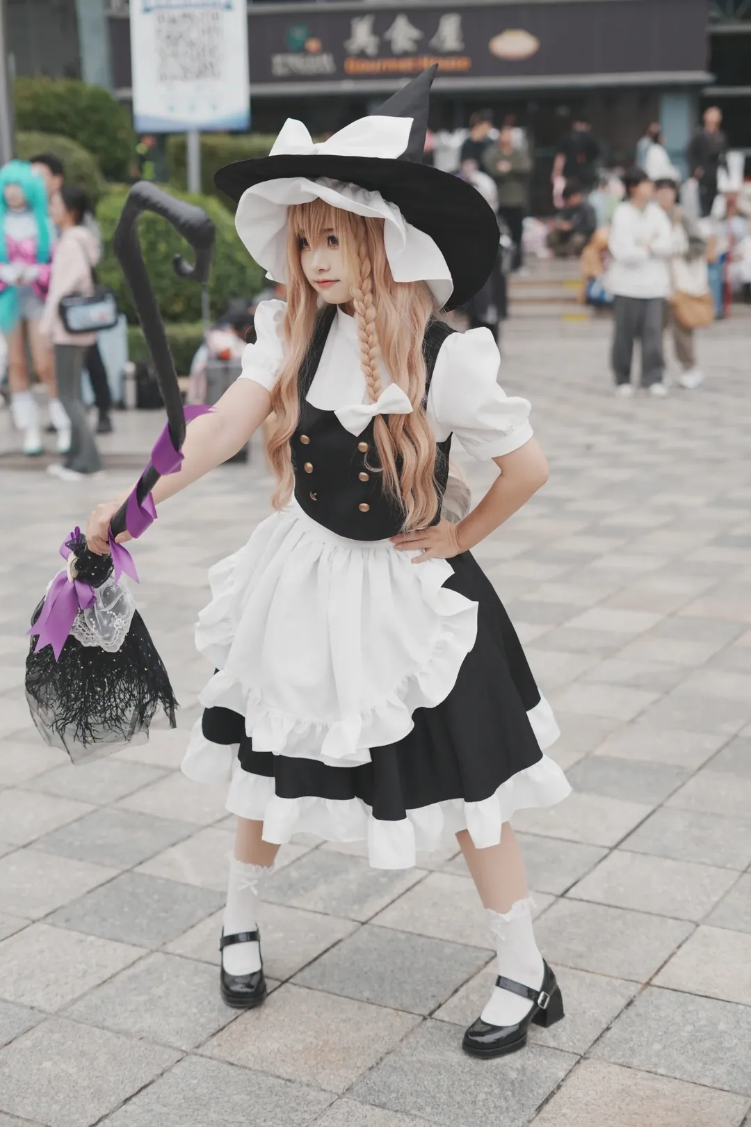 Touhou Project, Marisa Kirisame cosplay, Convention photos, Anime cosplay, Chengdu Anime Convention