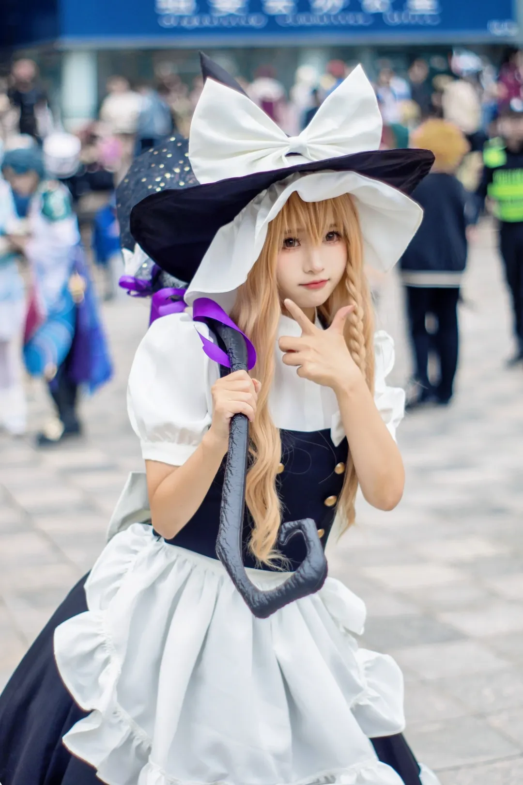 东方project, 雾雨魔理沙cos, 漫展场照, 二次元cos, 成都漫展 - 第7张
