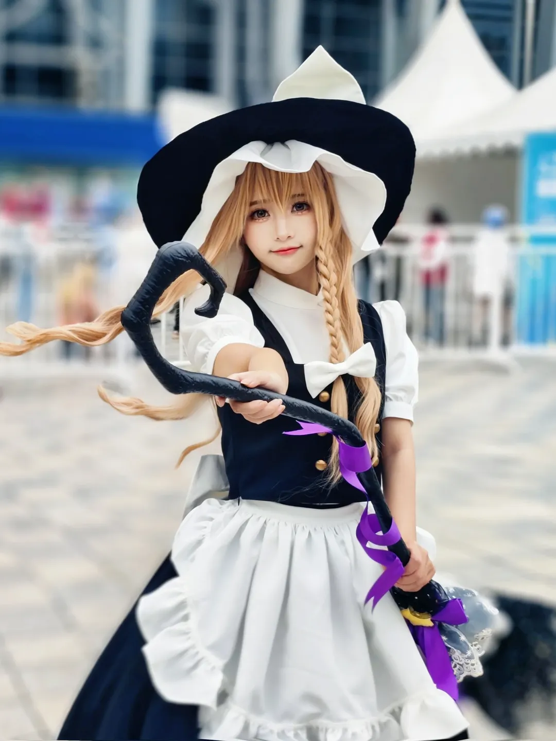 二次元摄影, 东方project, 雾雨魔理沙cos, cosplay场照, 漫展写真 - 第11张