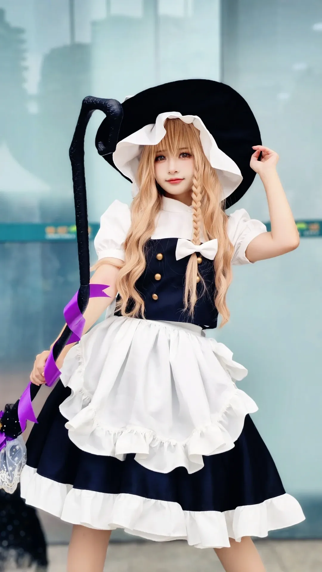 二次元摄影, 东方project, 雾雨魔理沙cos, cosplay场照, 漫展写真 - 第12张