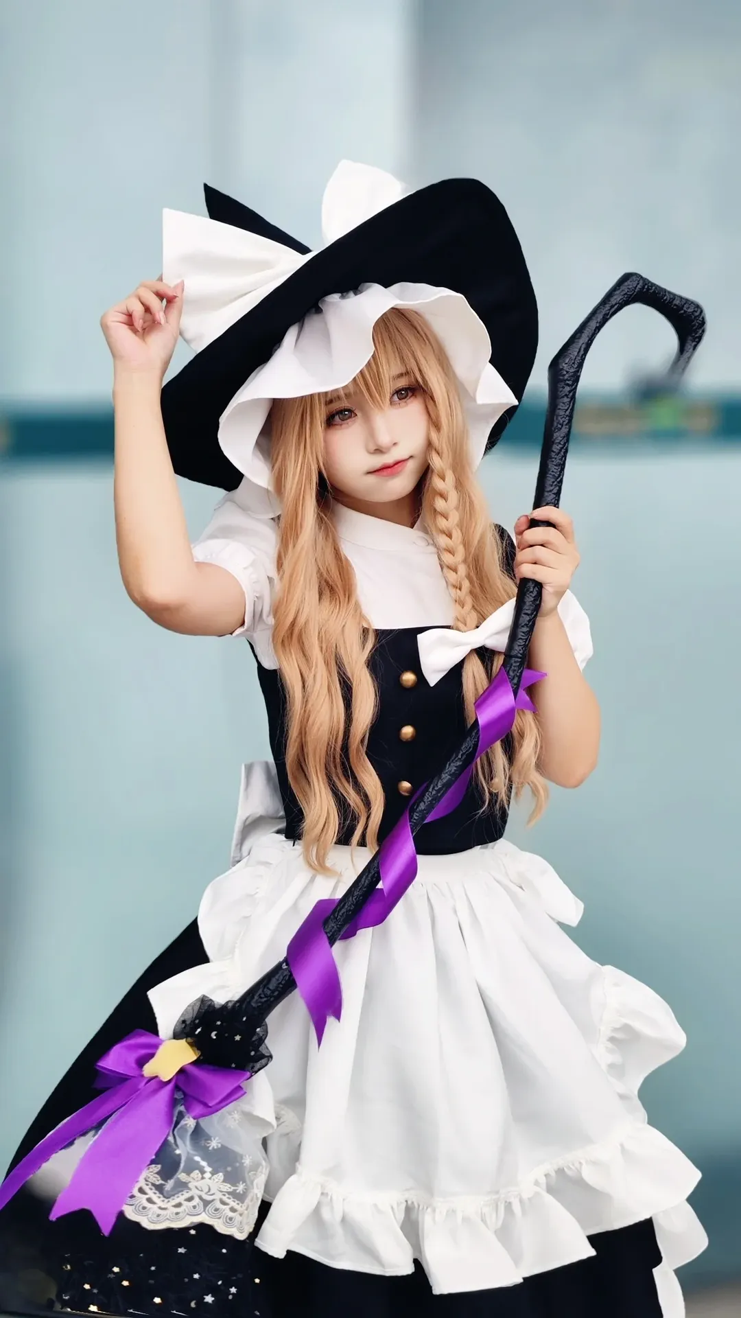 二次元摄影, 东方project, 雾雨魔理沙cos, cosplay场照, 漫展写真 - 第13张