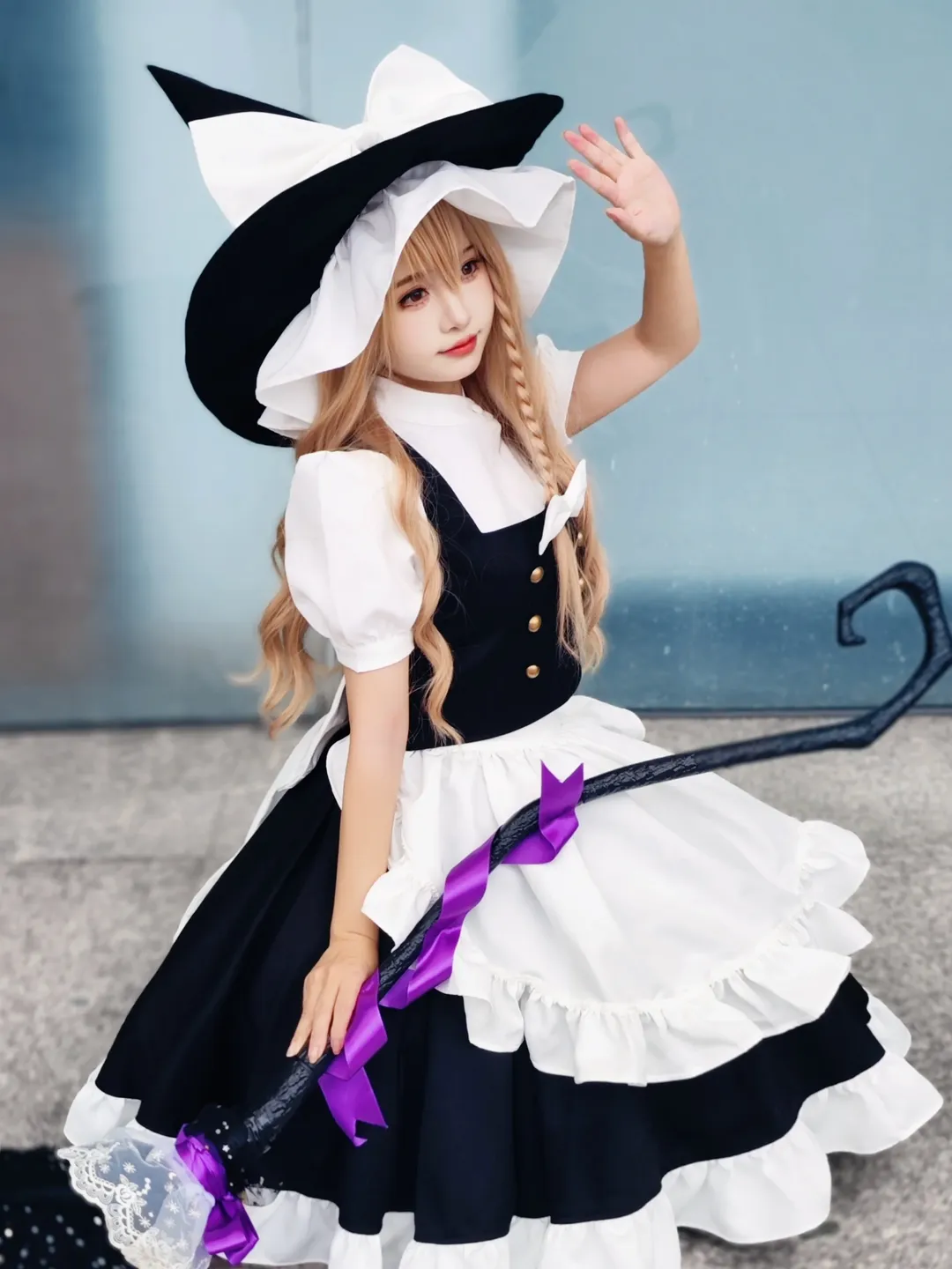 二次元摄影, 东方project, 雾雨魔理沙cos, cosplay场照, 漫展写真 - 第16张