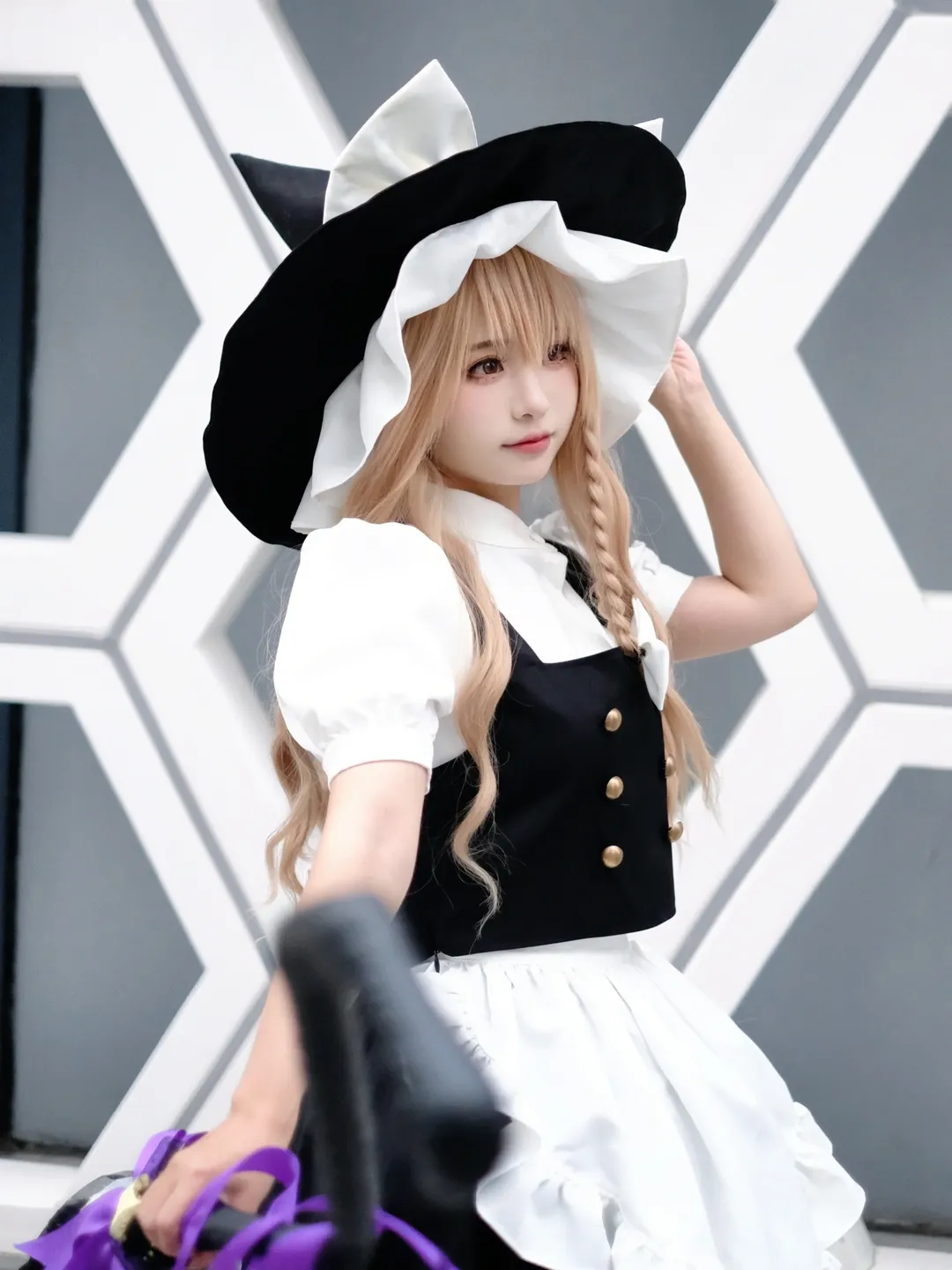 二次元摄影, 东方project, 雾雨魔理沙cos, cosplay场照, 漫展写真 - 第9张