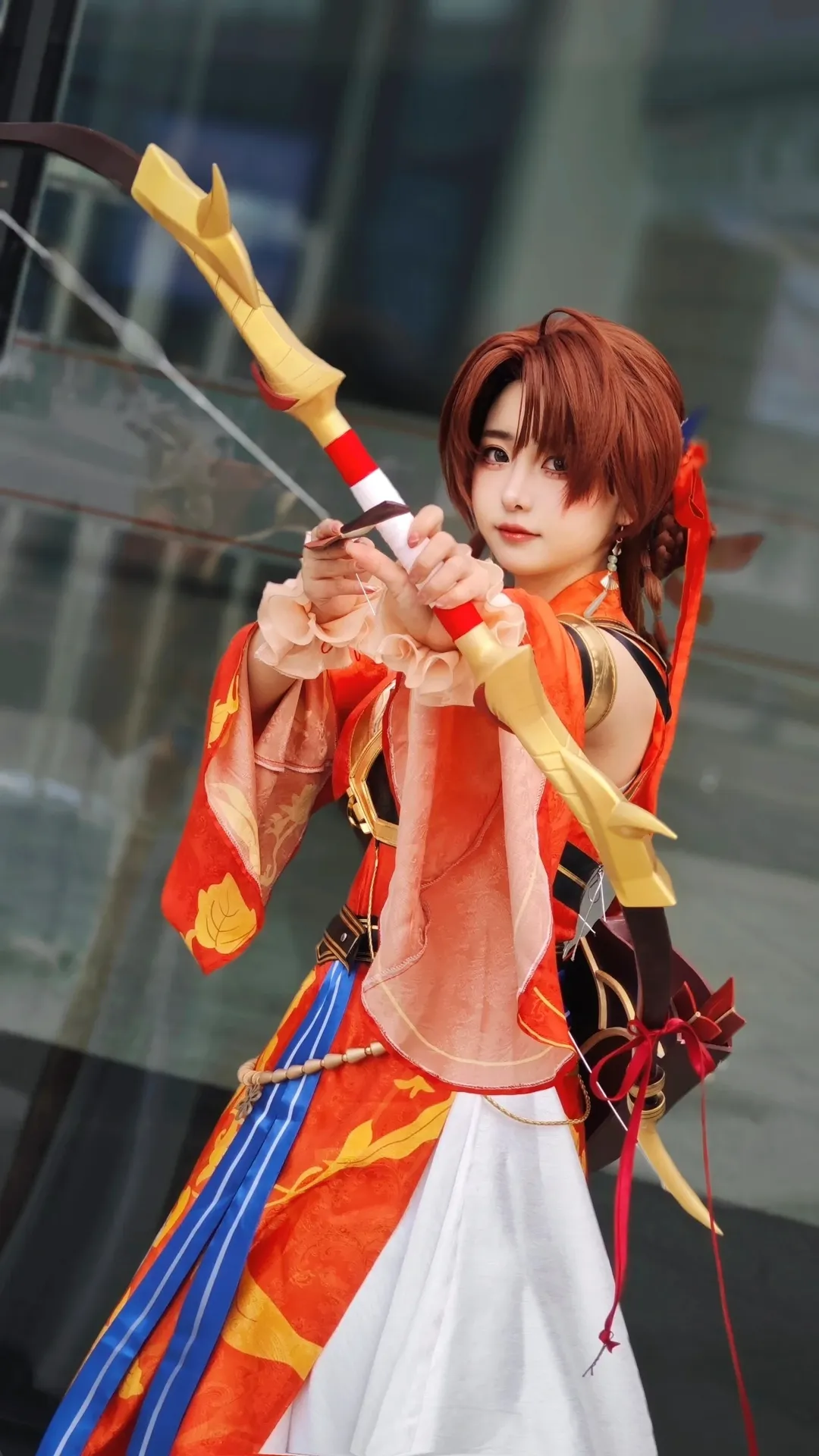 场照, 动作参考, cosplay摄影, 孙尚香cos, 代号鸢 - 第2张