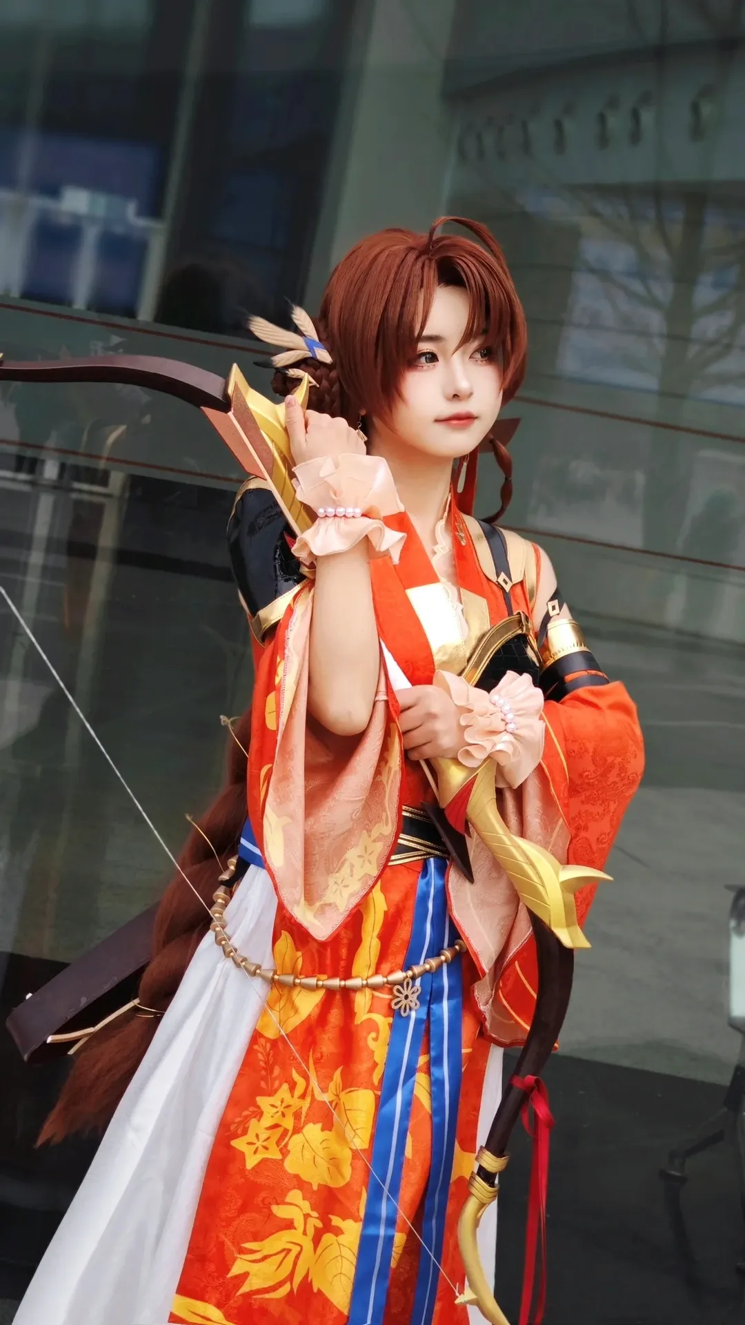 场照, 动作参考, cosplay摄影, 孙尚香cos, 代号鸢 - 第3张
