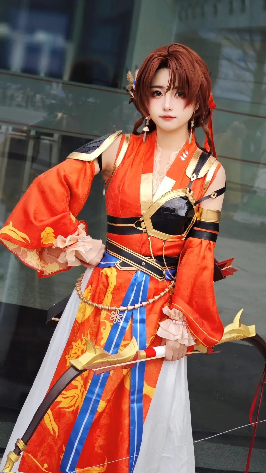 场照, 动作参考, cosplay摄影, 孙尚香cos, 代号鸢 - 第4张