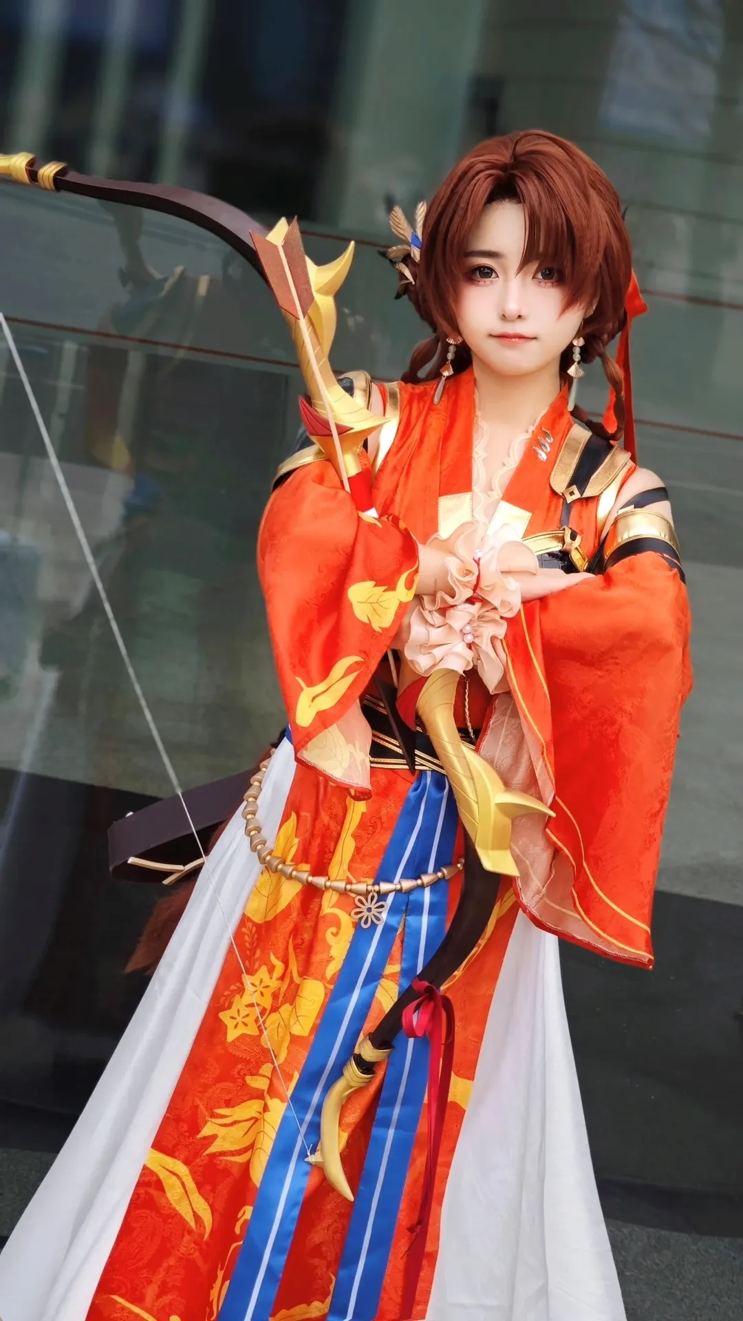 场照, 动作参考, cosplay摄影, 孙尚香cos, 代号鸢 - 第5张