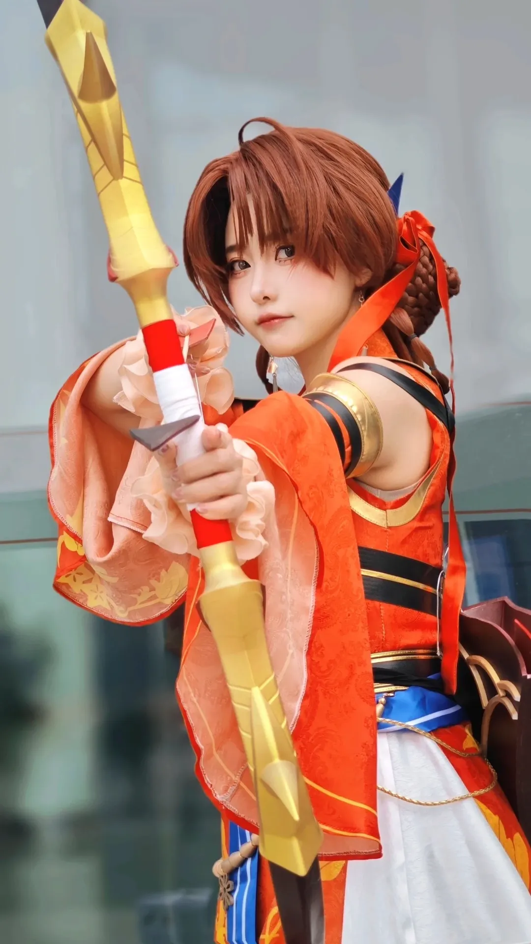 场照, 动作参考, cosplay摄影, 孙尚香cos, 代号鸢 - 第7张