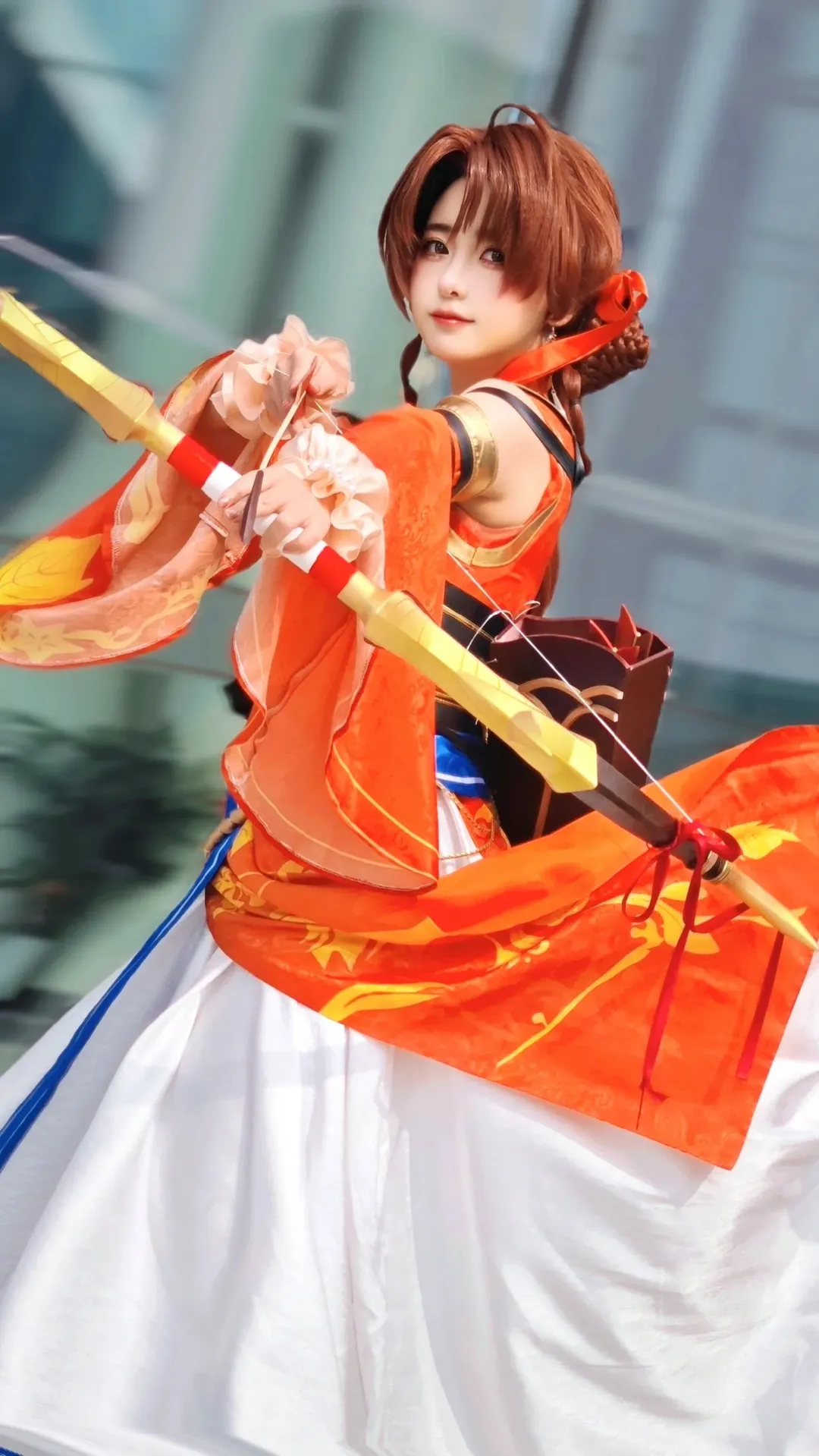 イベント写真, ポーズ参考, コスプレ撮影, 孫尚香コスプレ, コードネーム：鳶