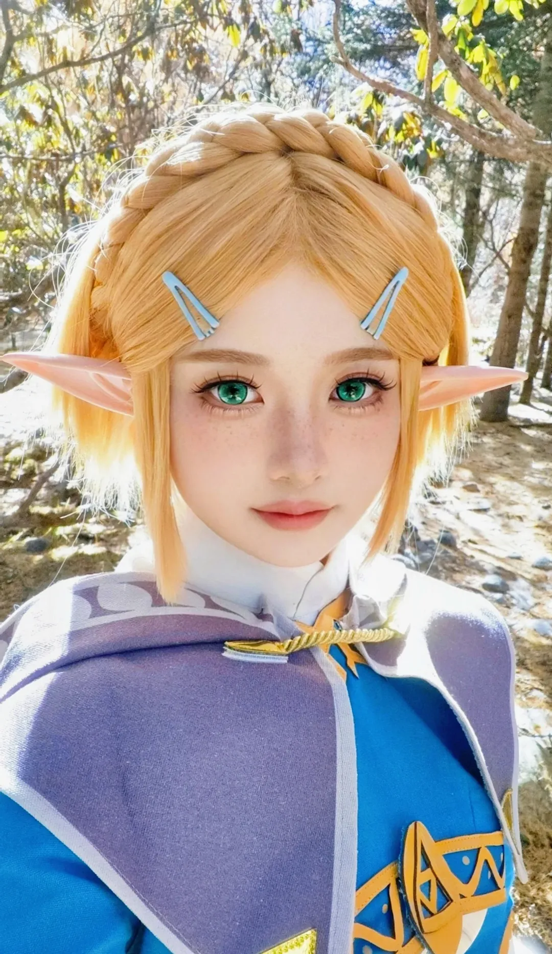户外cosplay, 塞尔达cos, 自然光摄影, 塞尔达传说, 塞尔达公主