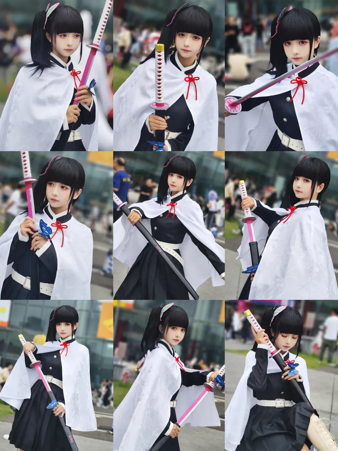二次元攝影, 鬼滅之刃, 漫展場照, 慄花落香奈乎cos, cosplay返圖 - 第1張