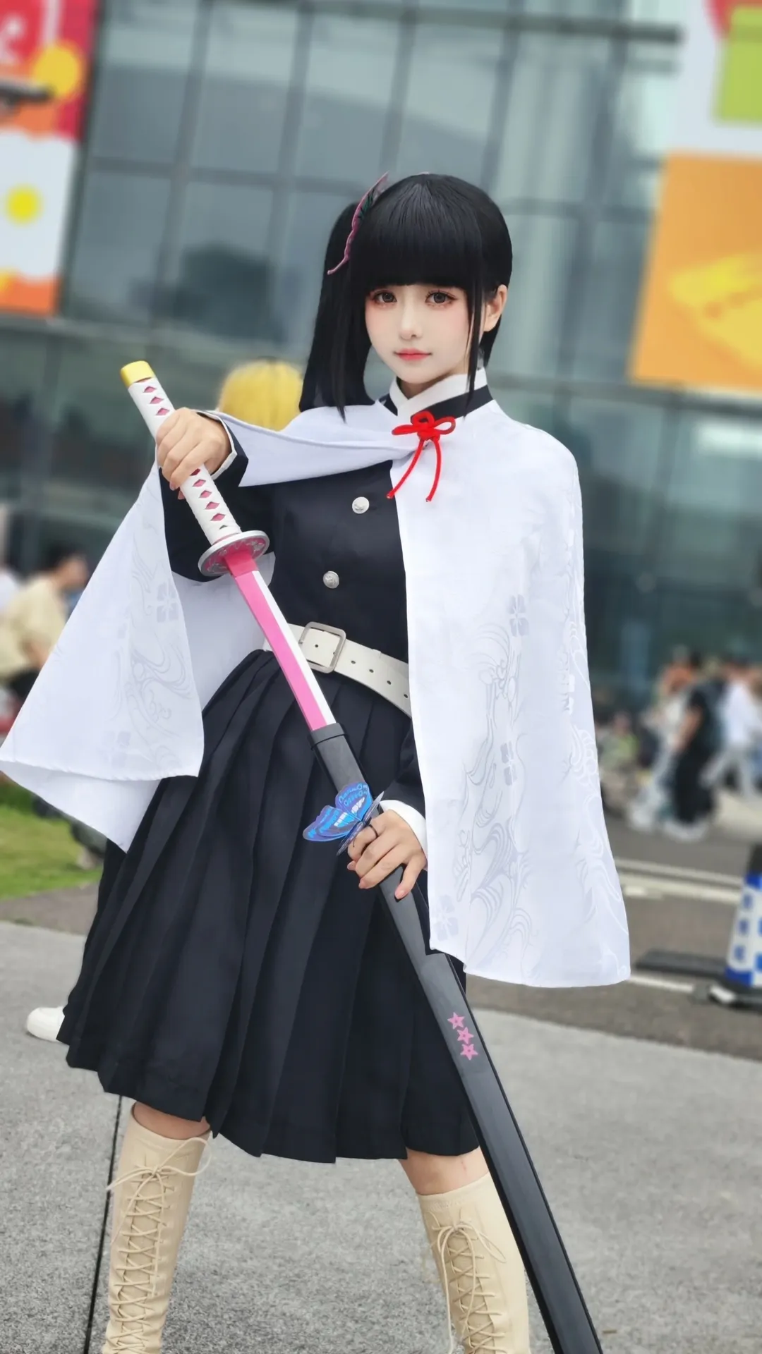 二次元攝影, 鬼滅之刃, 漫展場照, 慄花落香奈乎cos, cosplay返圖 - 第10張